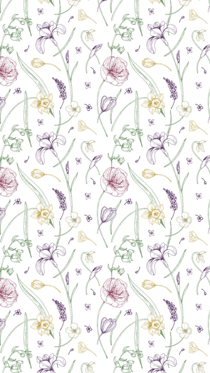 iPhone Purple Spring Wallpapers - Wallpaper Cave