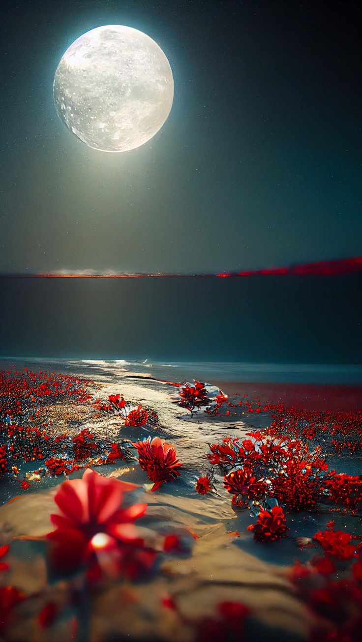 Moonlight. Beautiful summer wallpaper, Beautiful nature picture, Beautiful fantasy art