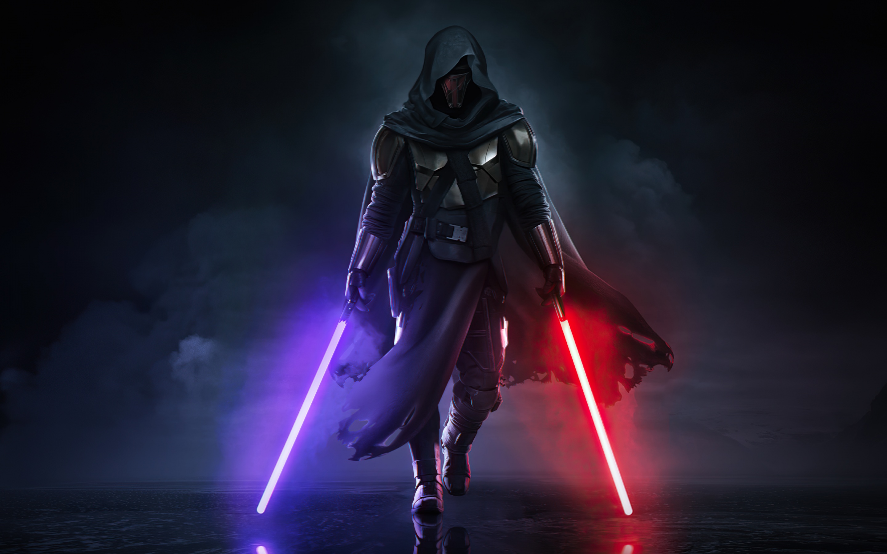 Sith Wallpaper 4K, Star Wars, Lightsaber, Graphics CGI