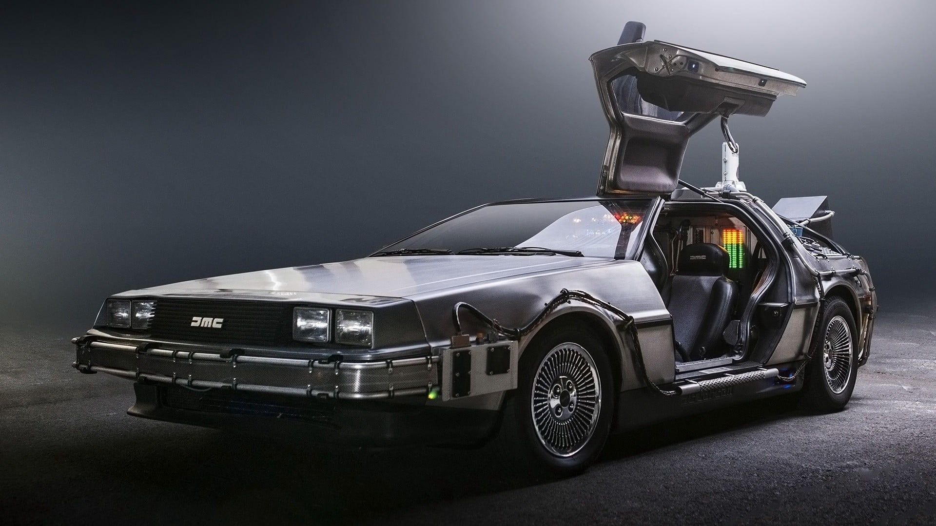 black and gray coupe digital wallpaper Back to the Future #DeLorean #supercars time travel P #wallpaper #hdwa. Back to the future, Delorean, Performance cars