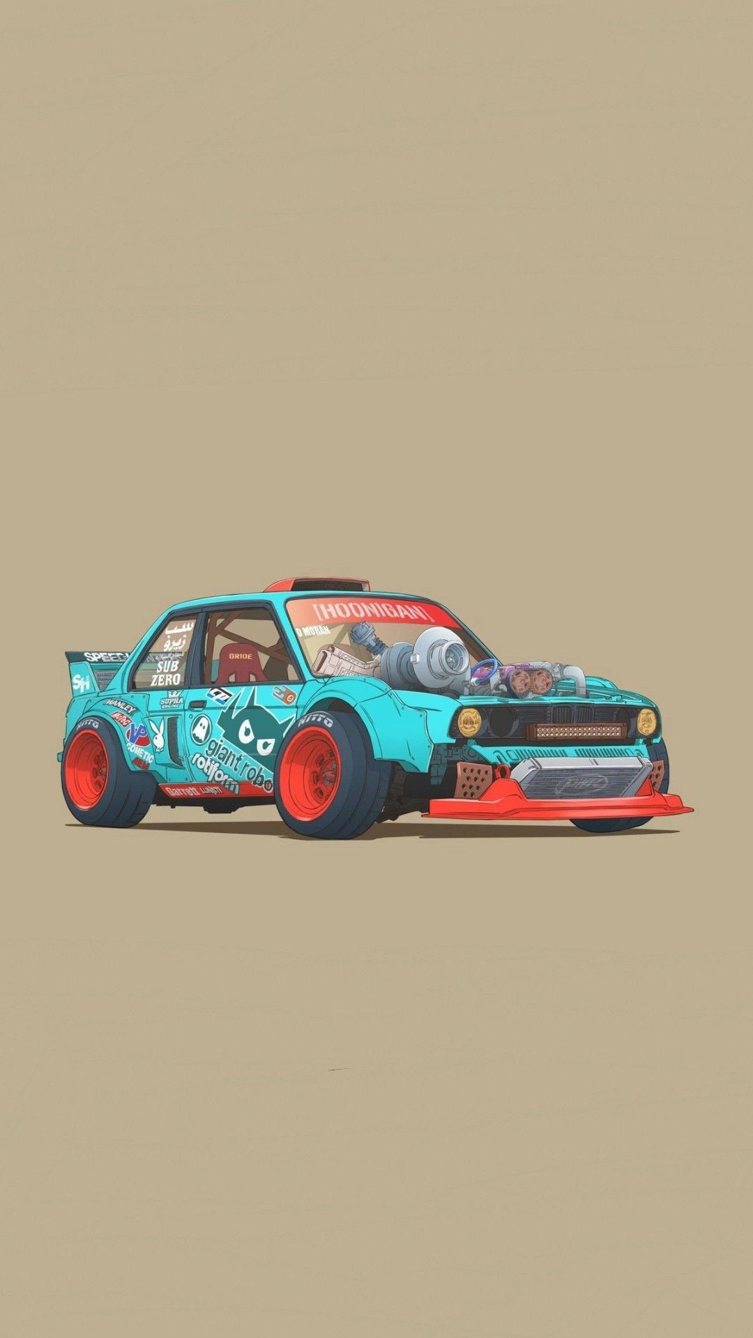 Car Drawing Wallpaper