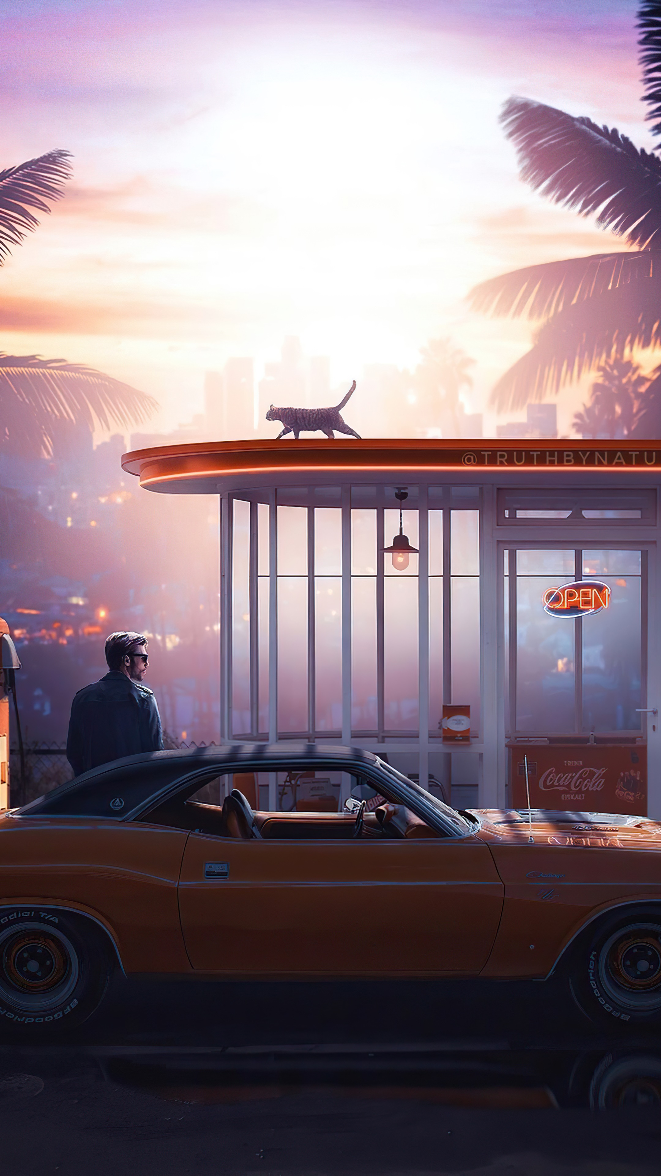 cars, artist, artwork, digital art, hd, 4k Gallery HD Wallpaper