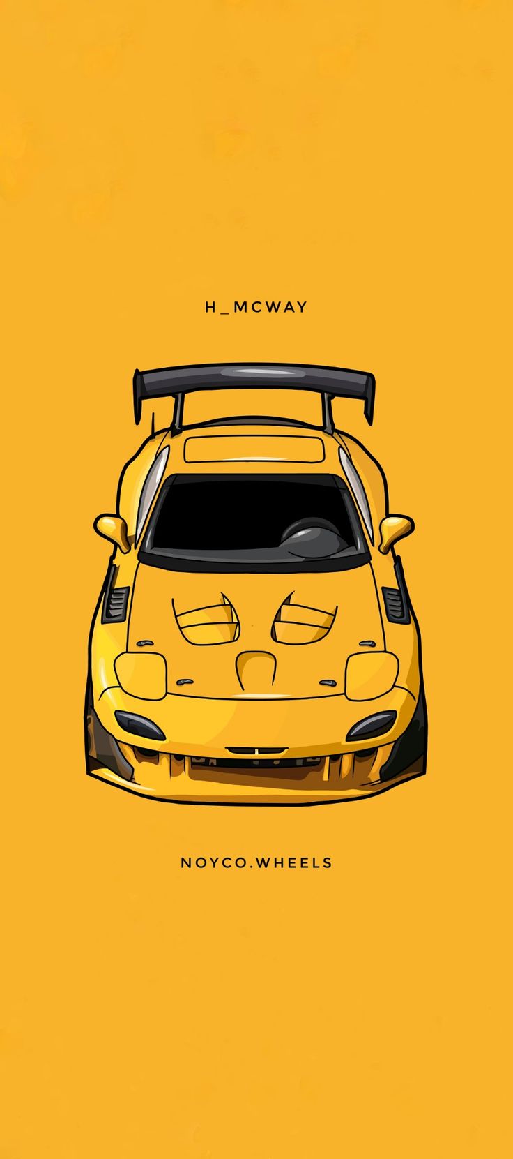 RX 7 Wallpaper. Cool Car Drawings, Car Wallpaper, Car Drawings