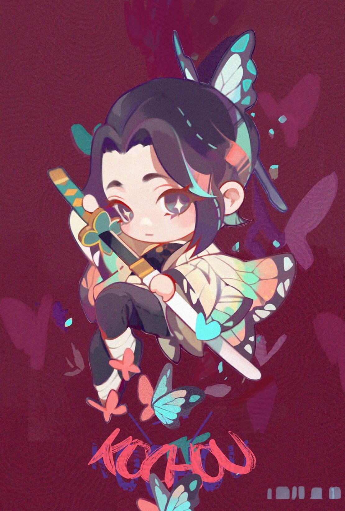 Save & Follow. Shinobu Kocho • Insect Hashira • Demon Slayer • Kimetsu no Yaiba. Anime demon, Anime chibi, Anime