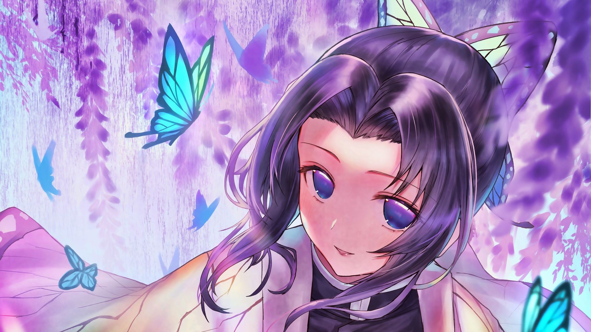 Shinobu Kocho Cute Wallpaper