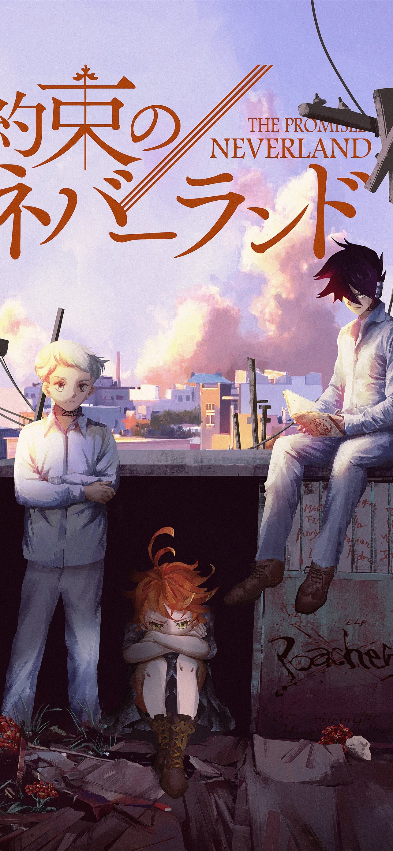 emma the promised neverland iPhone Wallpaper Free Download