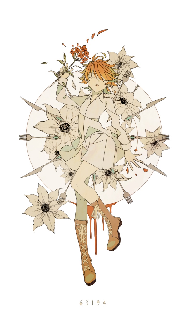 Wallpaper / Anime The Promised Neverland Phone Wallpaper, Emma (The Promised Neverland), 720x1280 free download