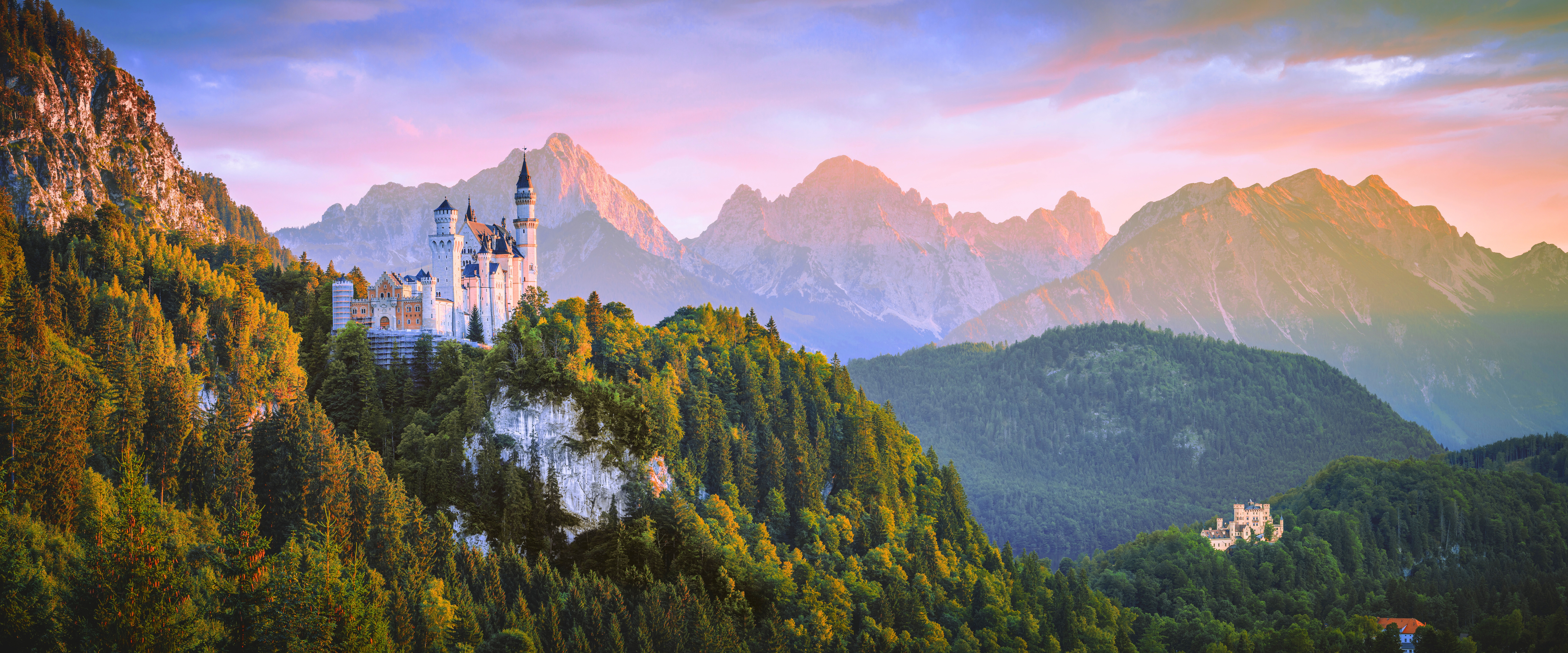 4K Bavarian Alps Wallpaper and Background Image