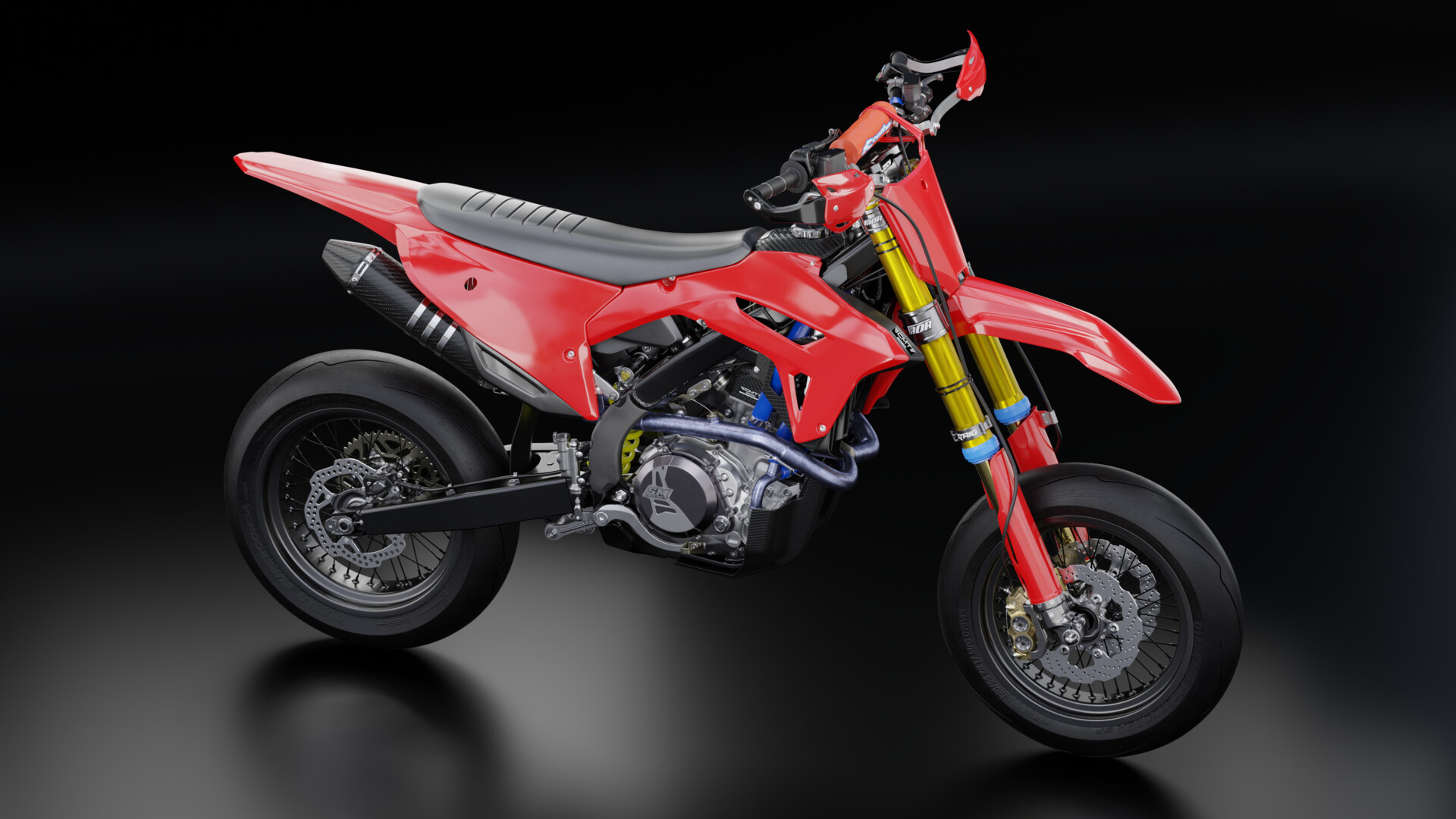 Honda CRF450R Supermoto