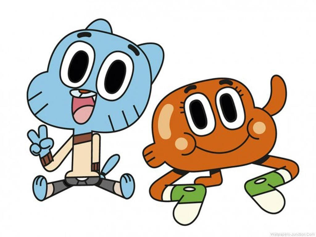 Download Cute Gumball And Darwin Wallpaper