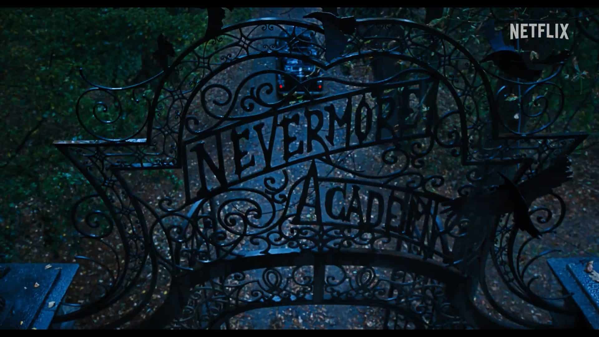 Nevermore Academy Filming Locations