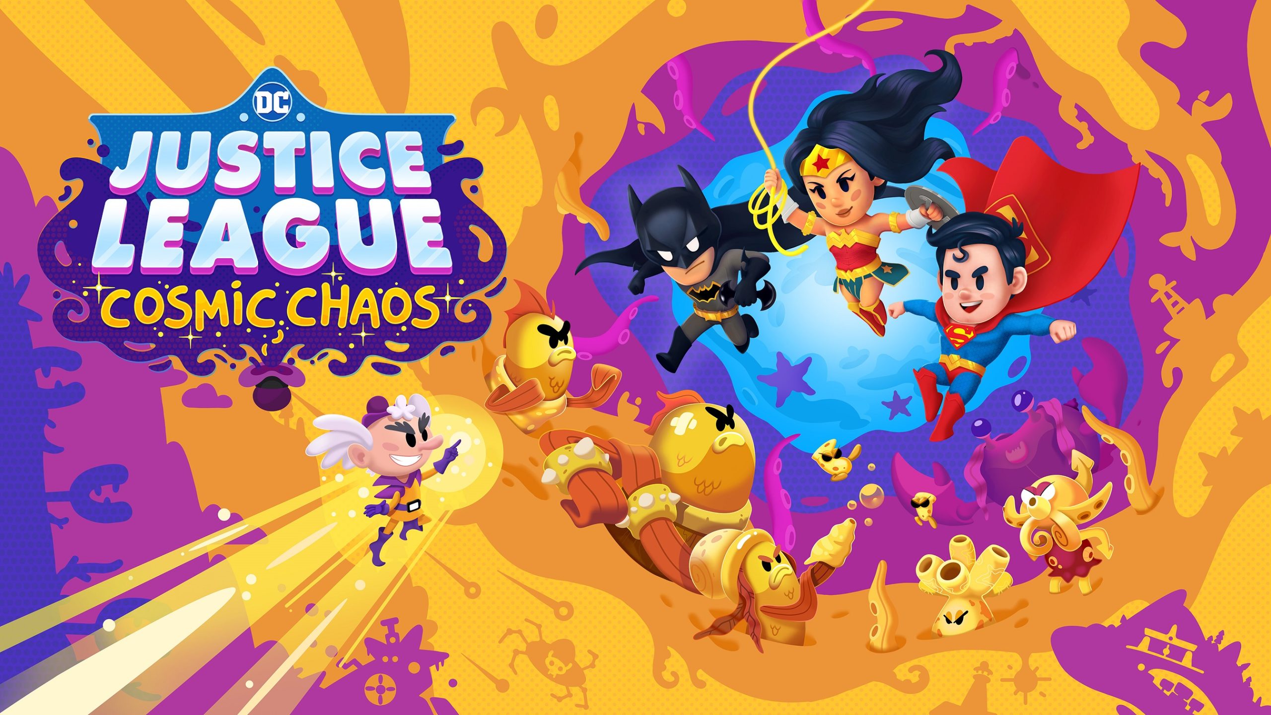 Uniting against chaos with the heroes of DC's Justice League: Cosmic Chaos