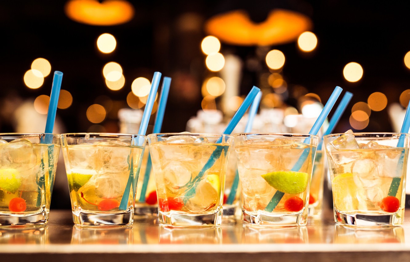 Wallpaper background, cocktail, drinks image for desktop, section еда