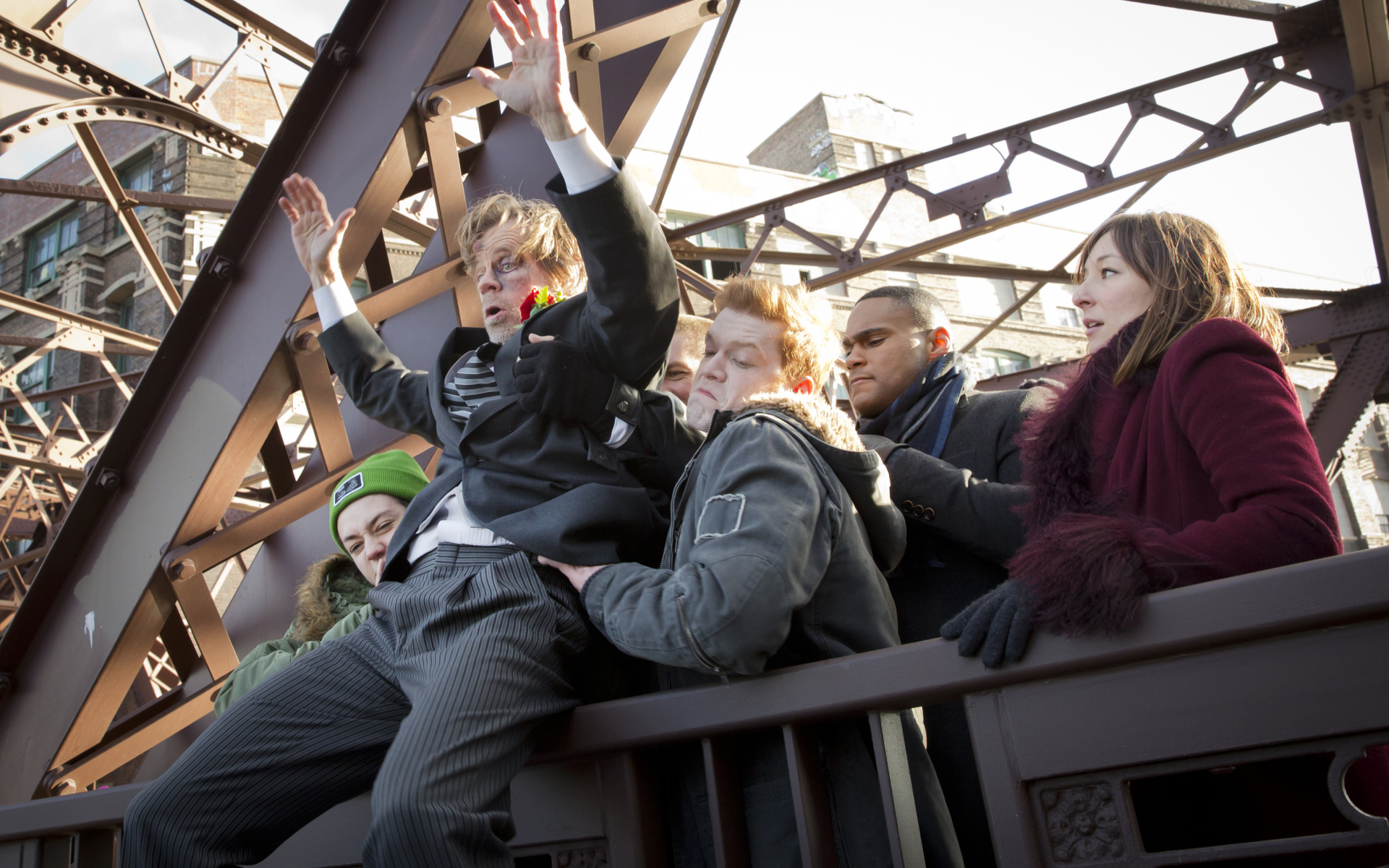 Shameless Tv Show with Frank Gallagher Wallpaper for Widescreen Desktop PC 1920x1080 Full HD