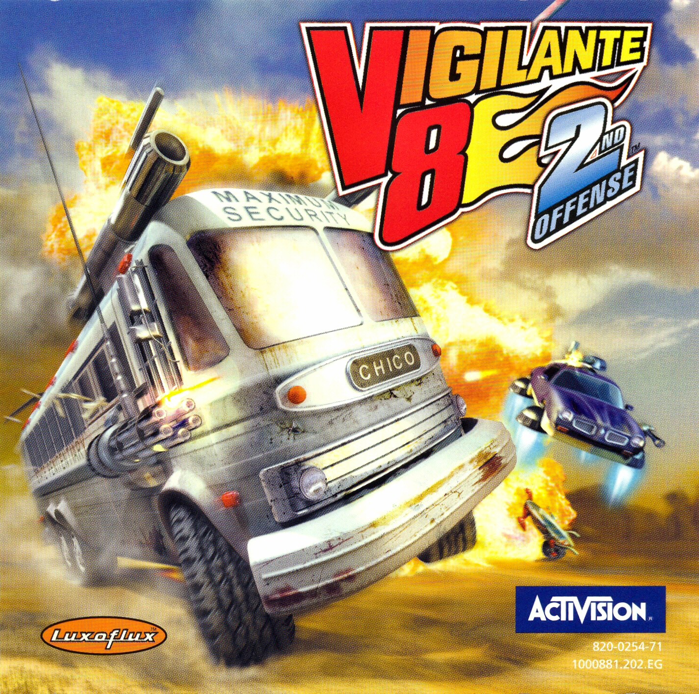 Vigilante 8: 2nd Offense Portada