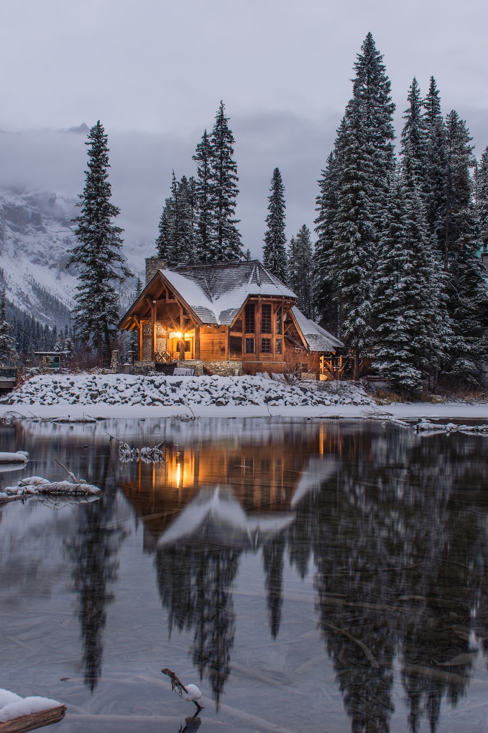Mountain House Picture. Download Free Image
