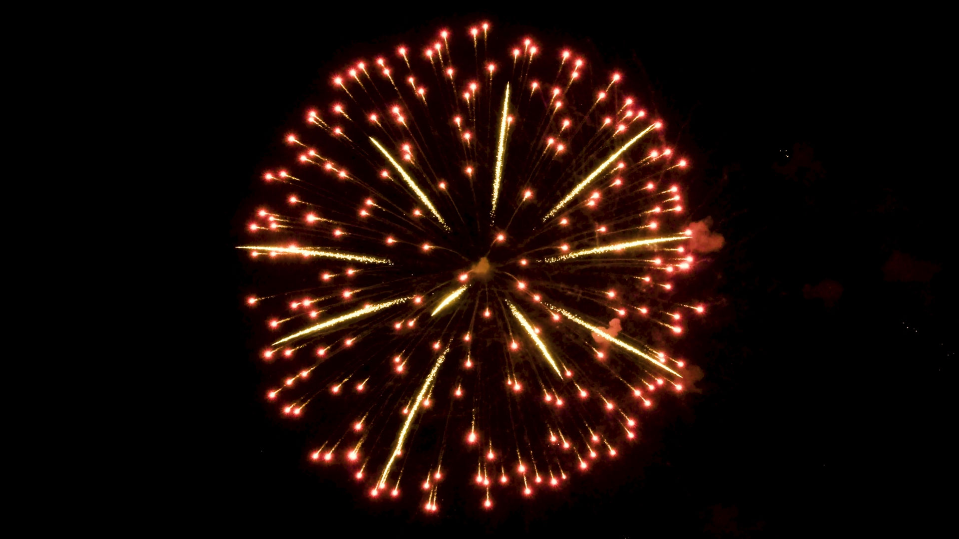 4k UHD Fireworks Video Black Footage Download, FWCK 2022 Edition, Peony Dragons Eggs Crackle Effect with sound