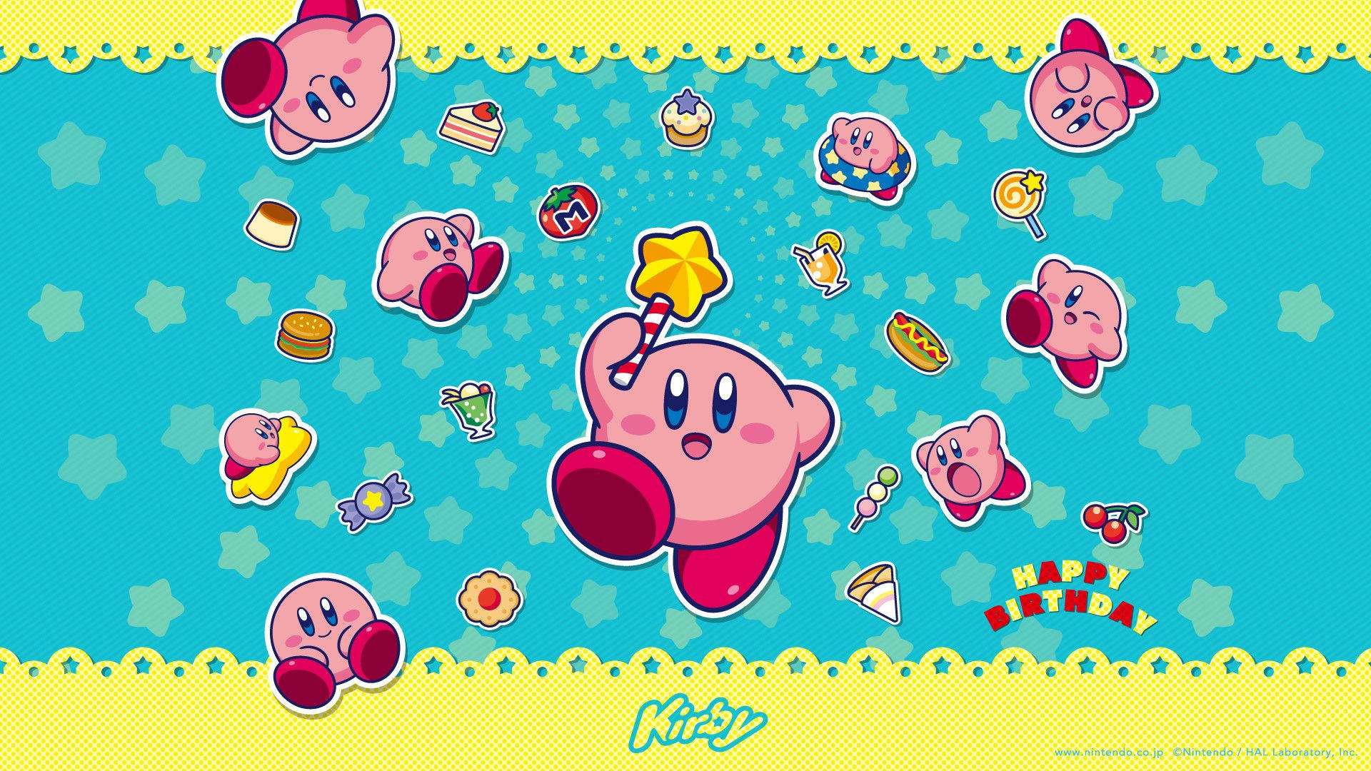 Kirby Wallpaper - WPTunnel  Kirby, Hero wallpaper, Kawaii wallpaper