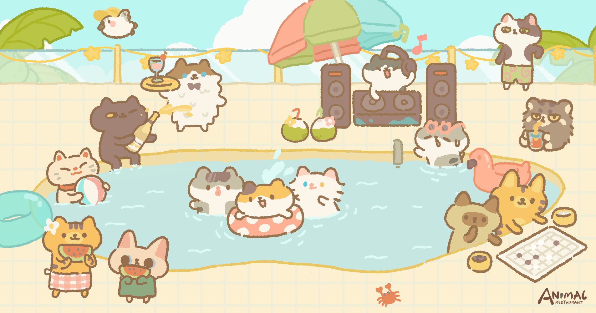 cute summer backgrounds for twitter