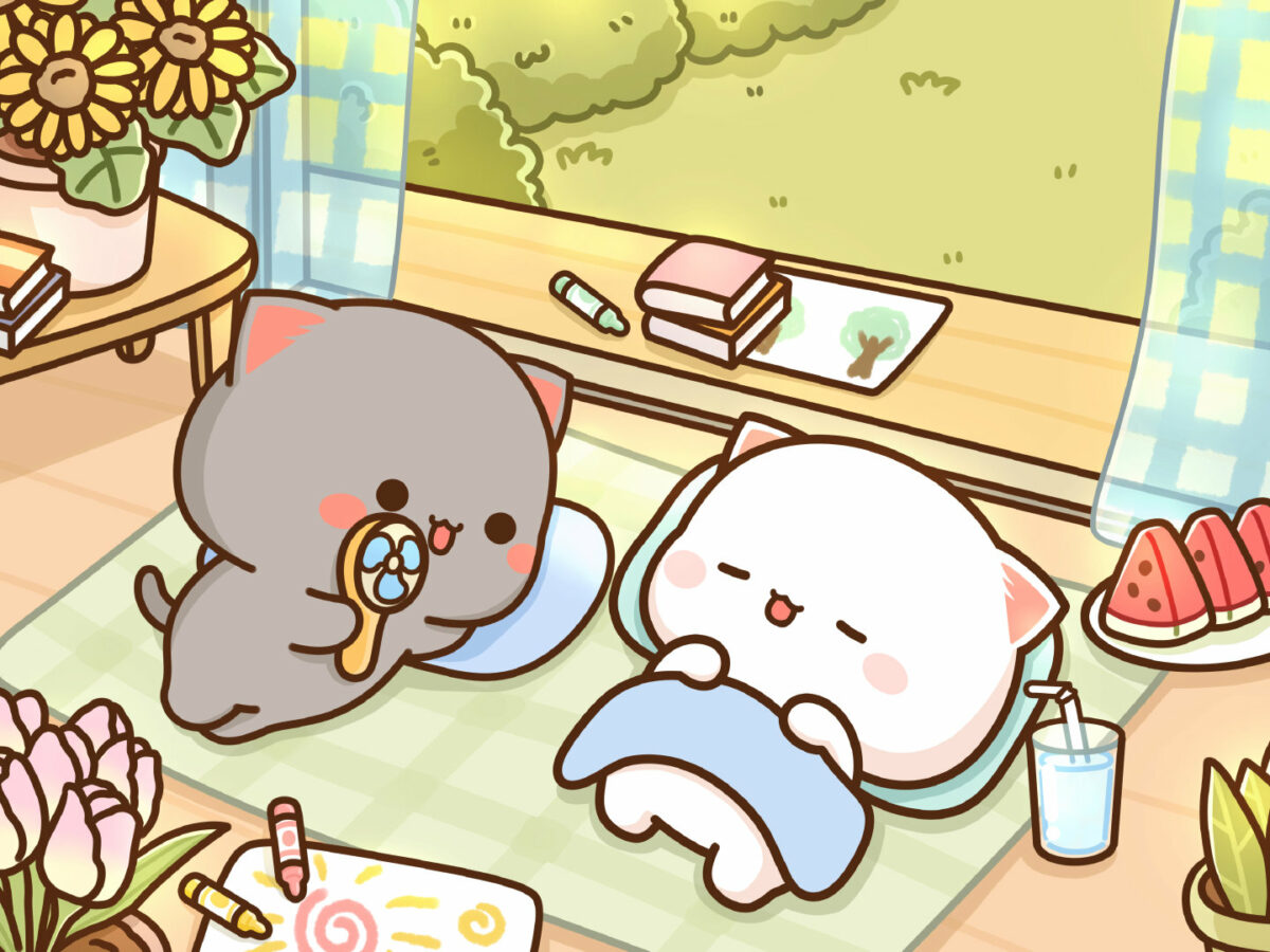 Kawaii Cats Summer Wallpapers - Wallpaper Cave