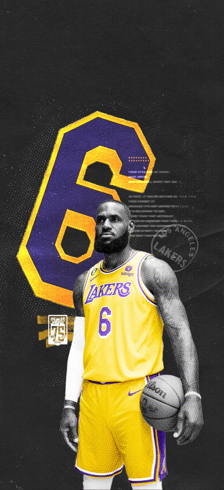 Los Angeles Lakers One: Save as new wallpaper Step Two: #VoteLakers ⭐️