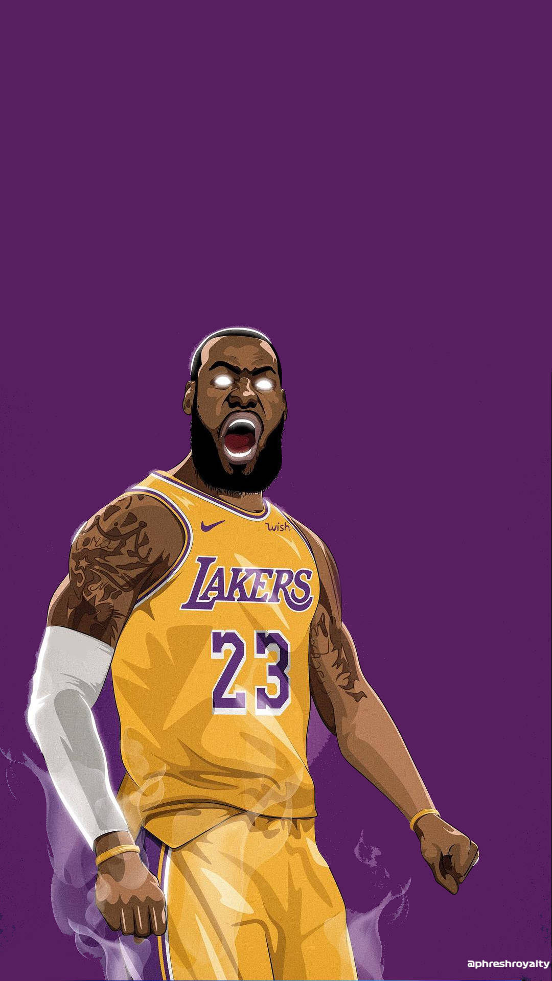 LeBron Lakers Wallpapers on WallpaperDog