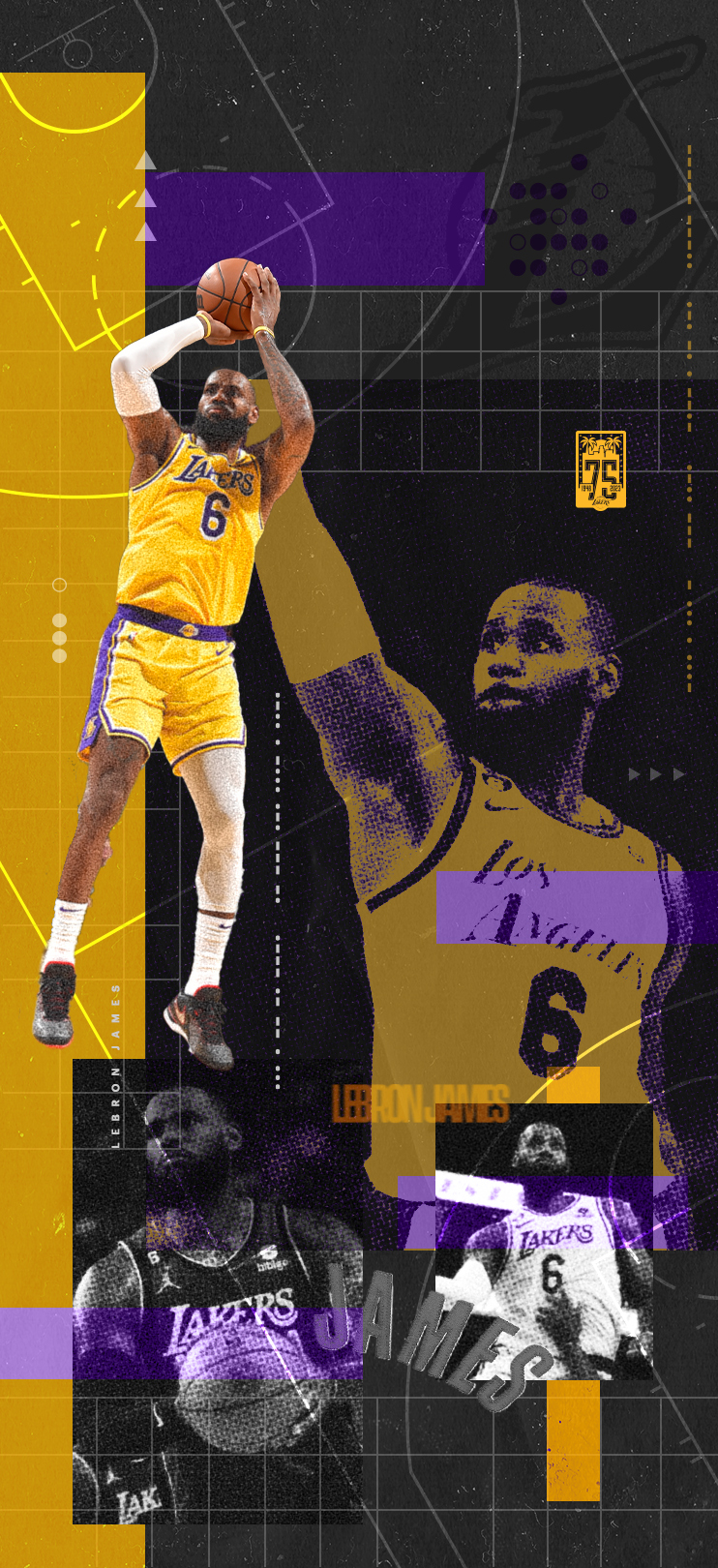 Los Angeles Lakers One: Save as new wallpaper Step Two: #VoteLakers ⭐️