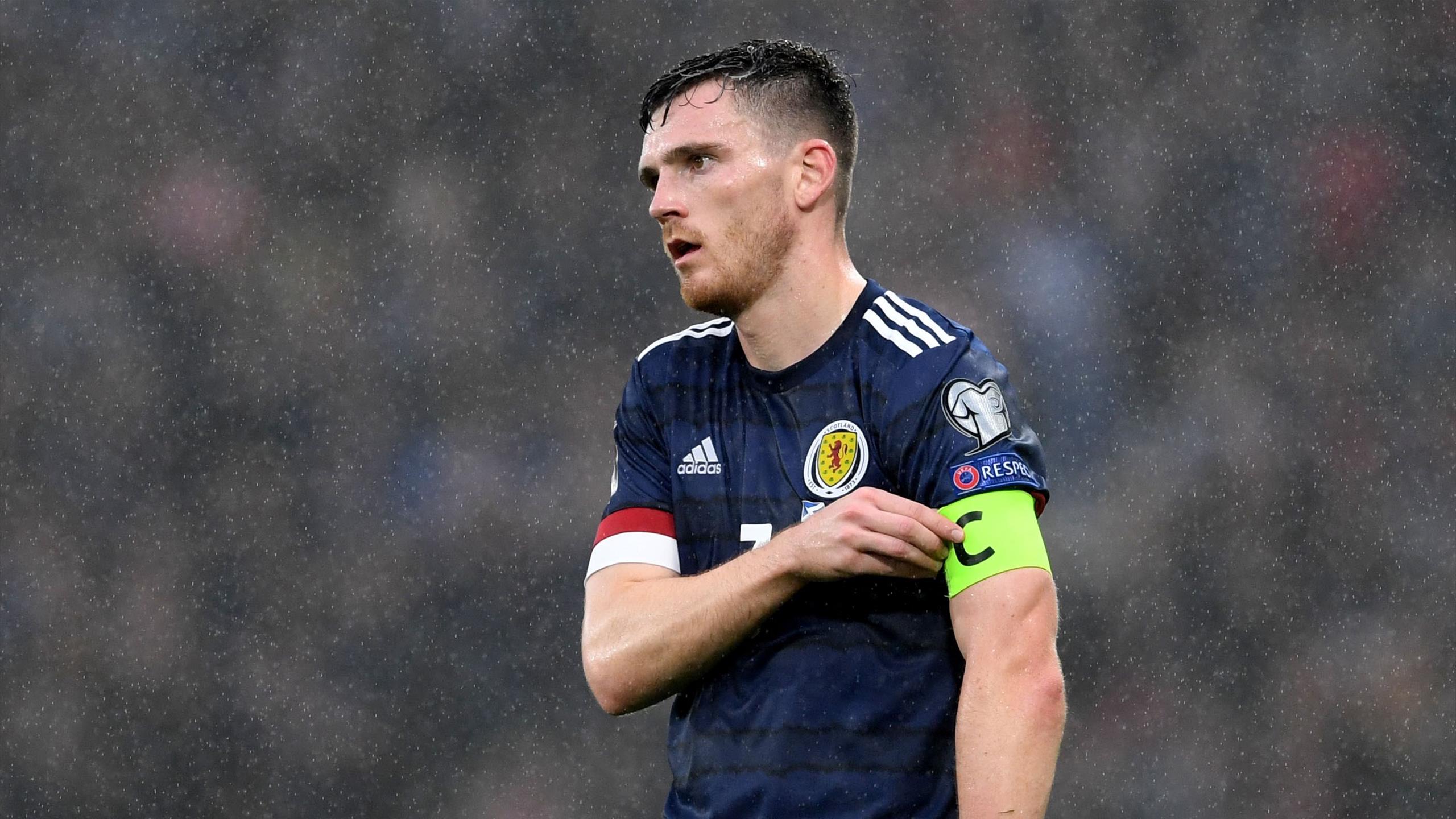 Scotland captain Andy Robertson: Win against Israel shows it is always nervy when we are playing