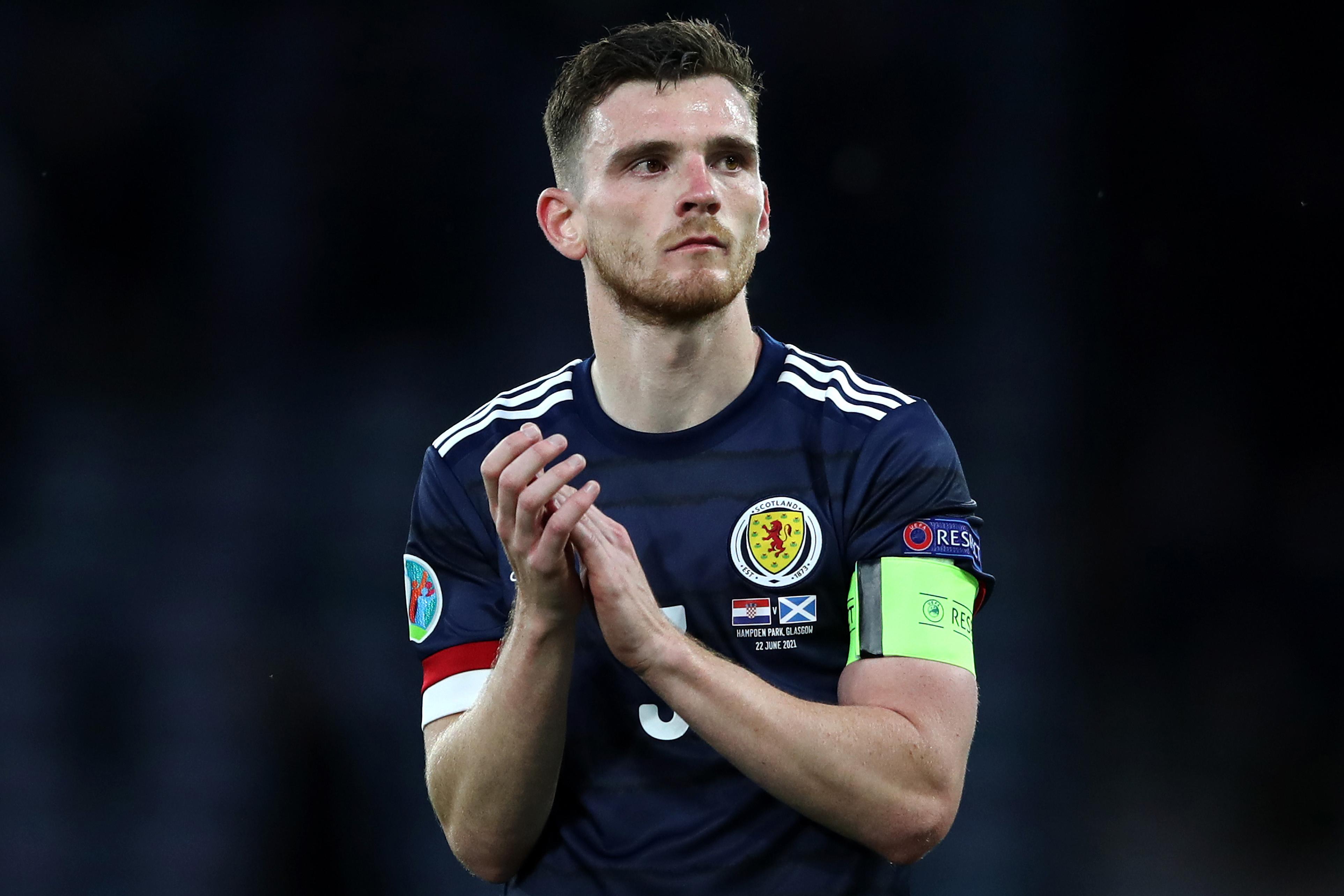 Andrew Robertson: Scotland have to become more ruthless