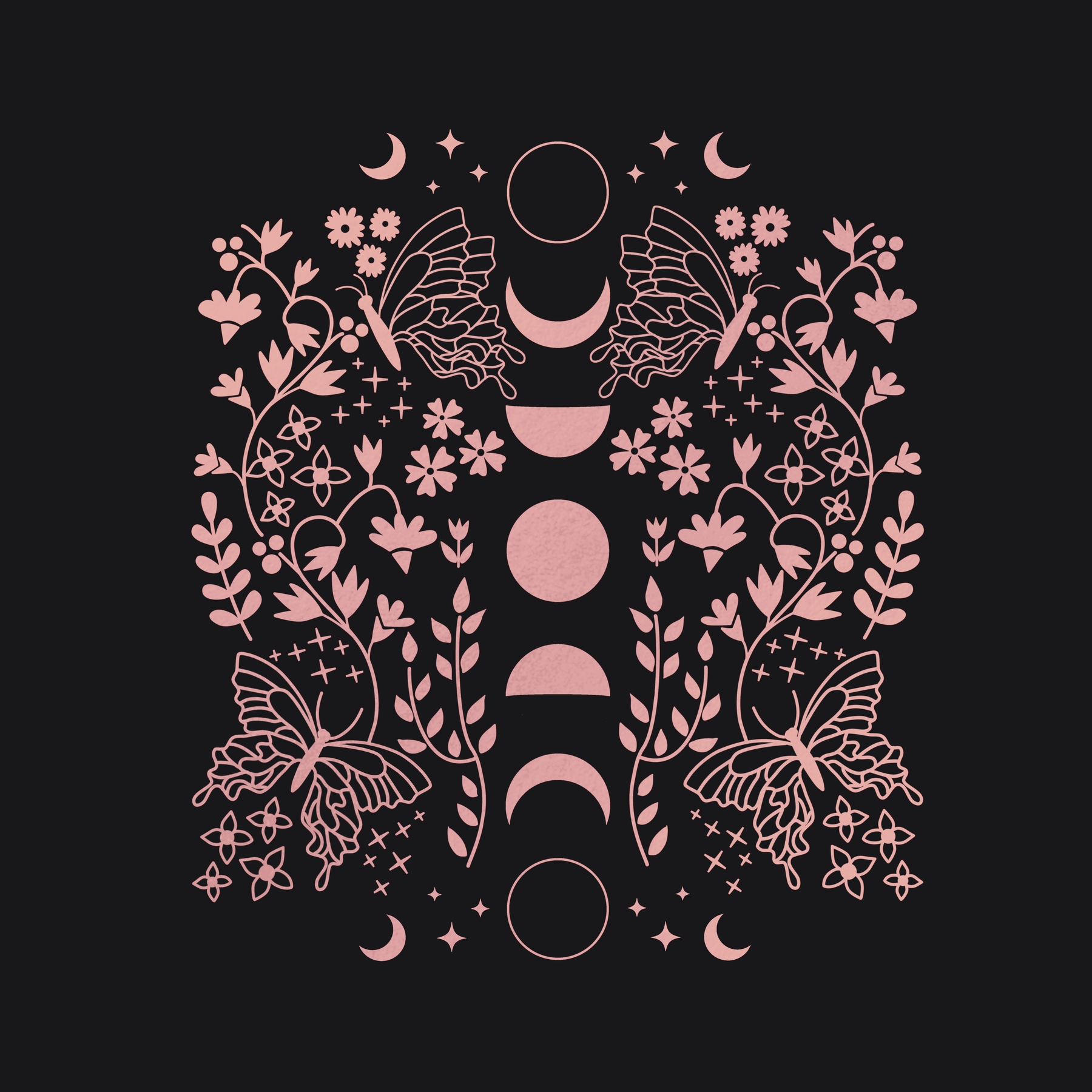 Spring Moon Phases wallpaper