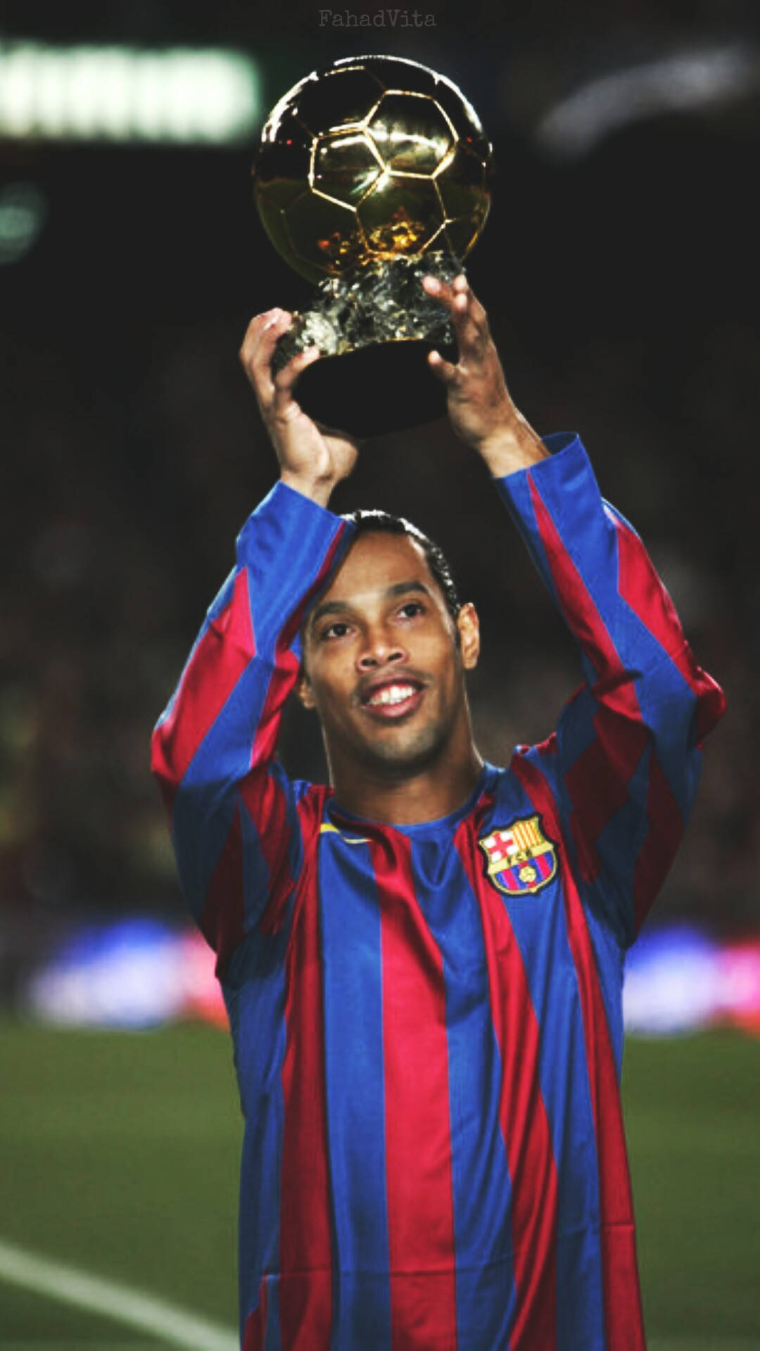 Download Ronaldinho World Cup Wallpaper