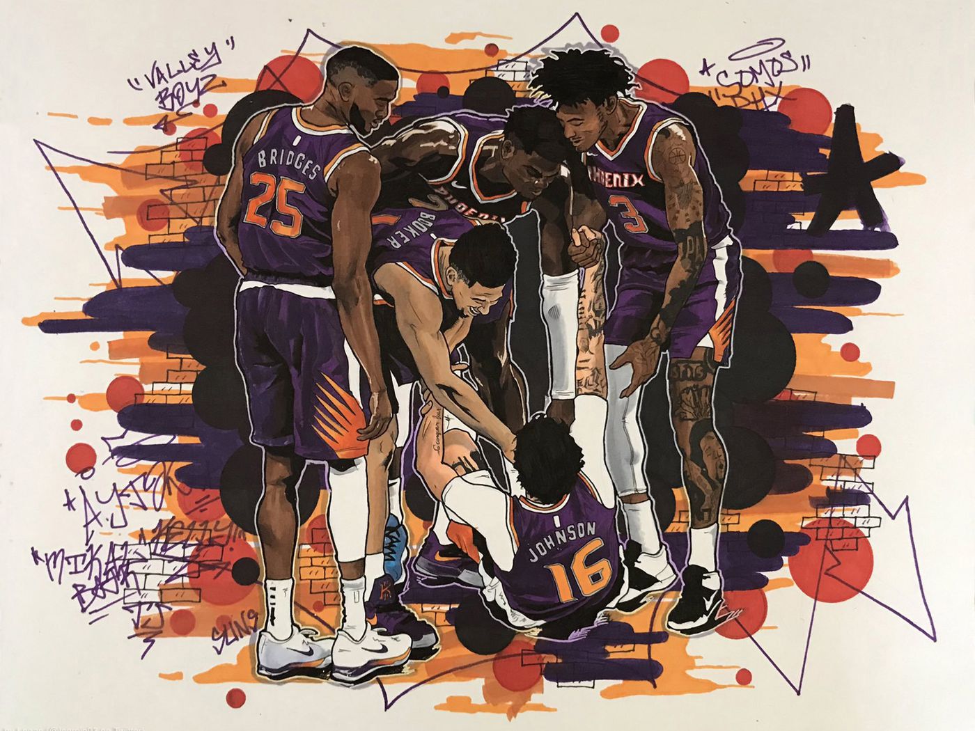 Center Of The Sun: Only A Few Familiar Faces Will Return To The Phoenix Suns For The 2019 20 Season Side Of