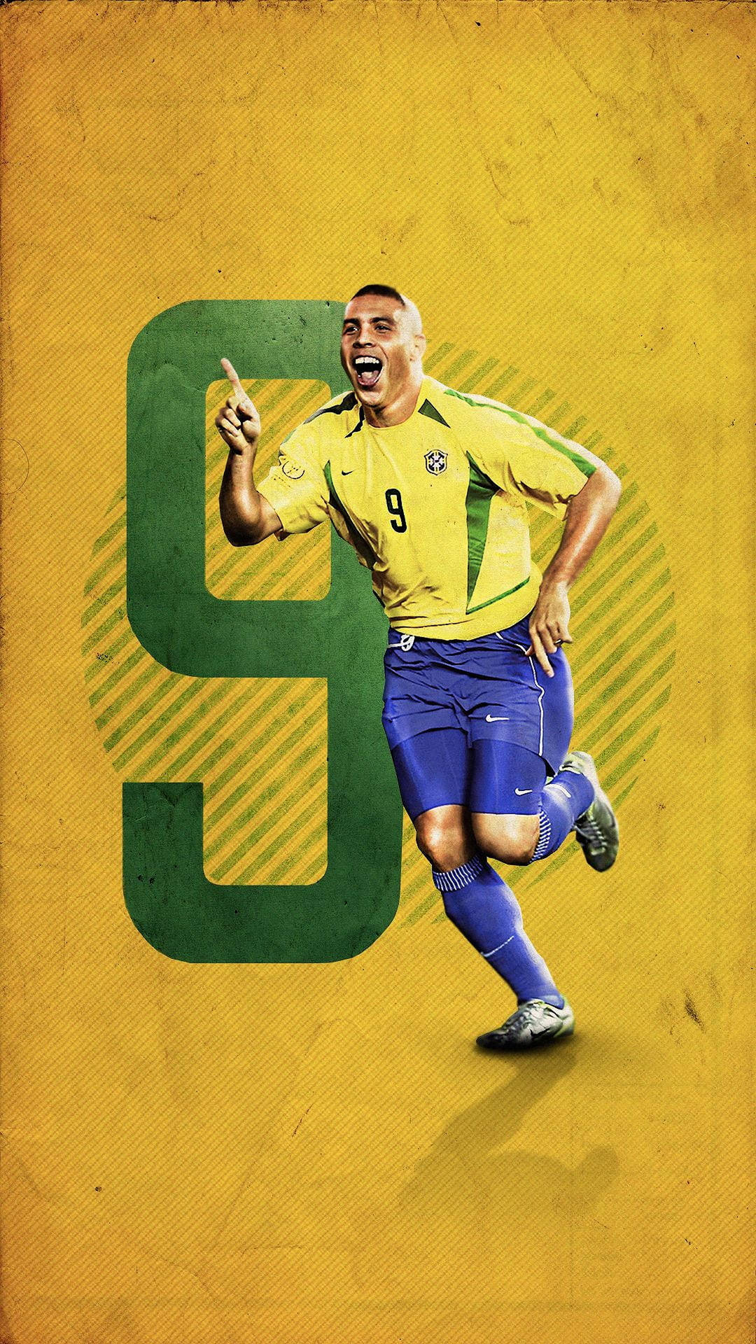 Download Brazil National Football Team Ronaldo Nazário Wallpaper