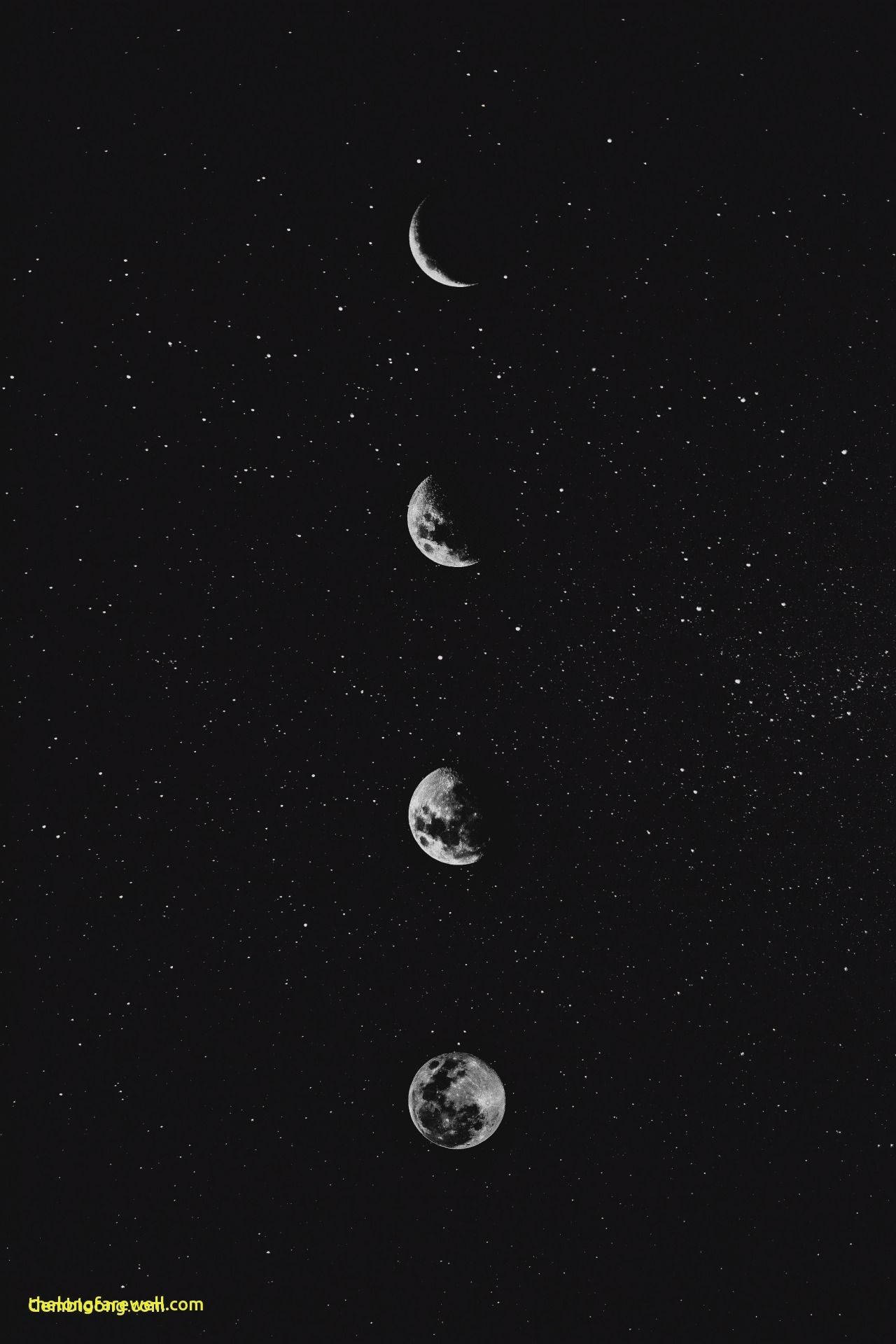 Dark Anime Aesthetic Moon Wallpaper