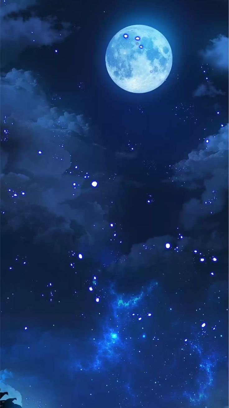 Discover 86 anime moonlight background latest  induhocakina