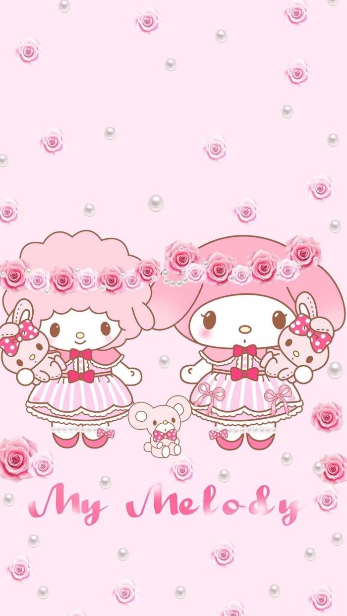 My Sweet Piano & My Melody. My melody wallpaper, Kawaii wallpaper, Sanrio wallpaper