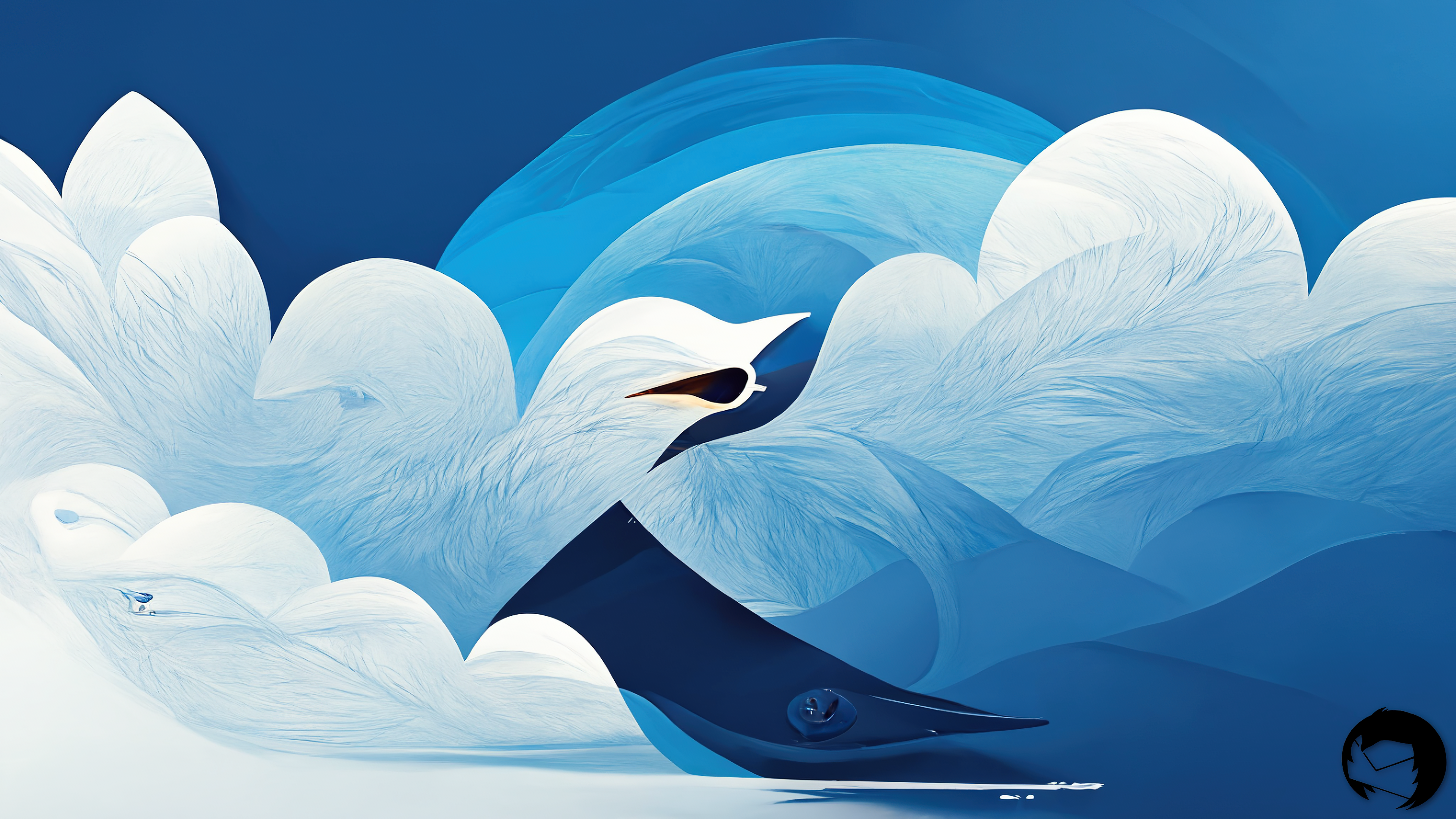 We Asked AI To Create These Beautiful Thunderbird Wallpaper