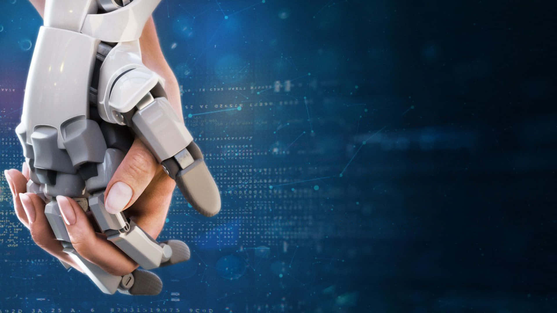 Download Ai Robot Human Hand Picture