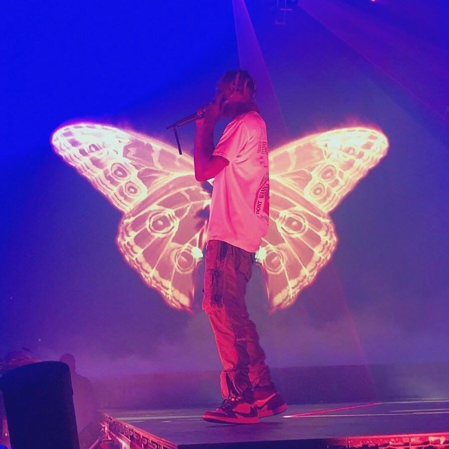 Travis Scott Butterfly Effect Wallpapers Wallpaper Cave