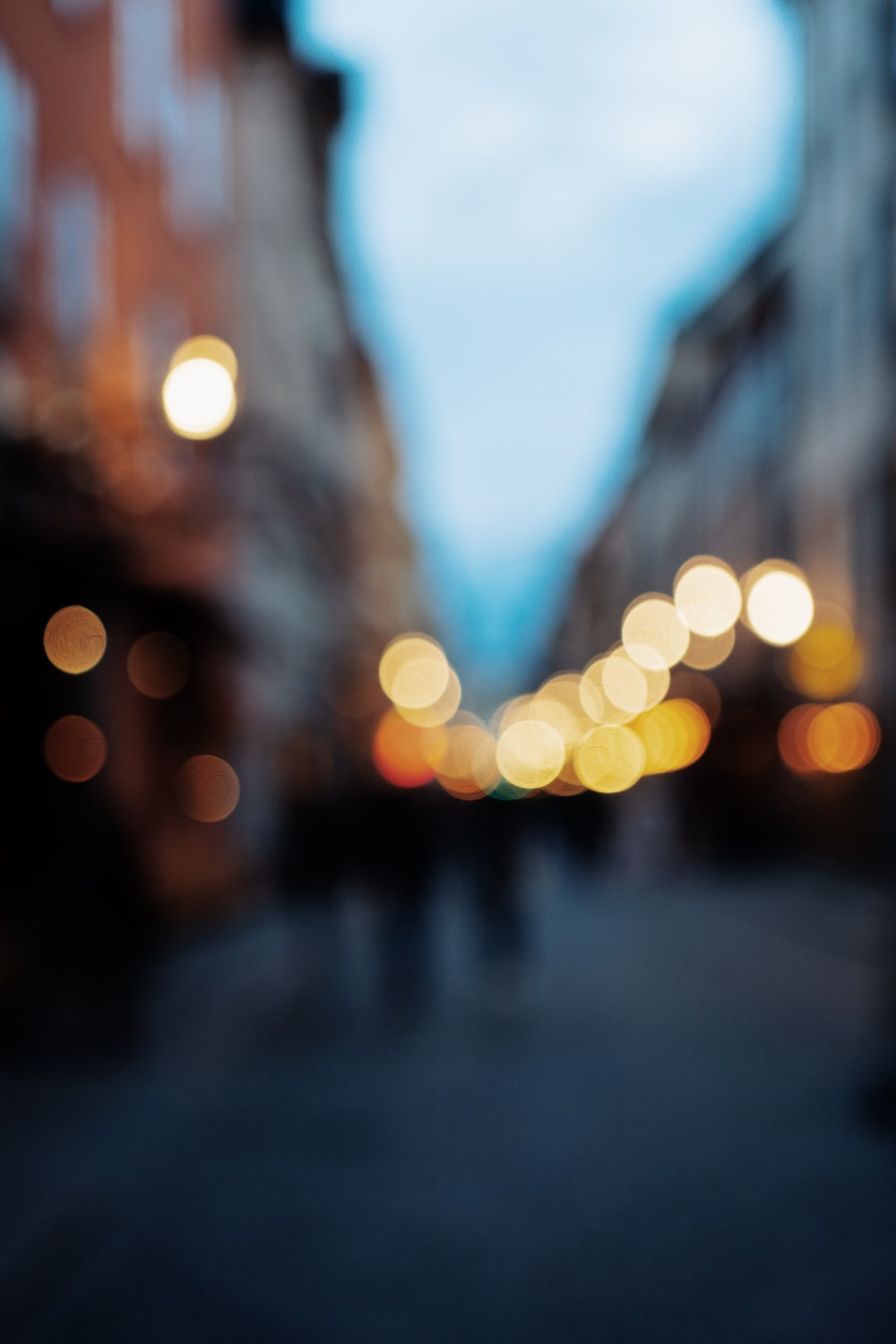 Blurred City Picture. Download Free Image