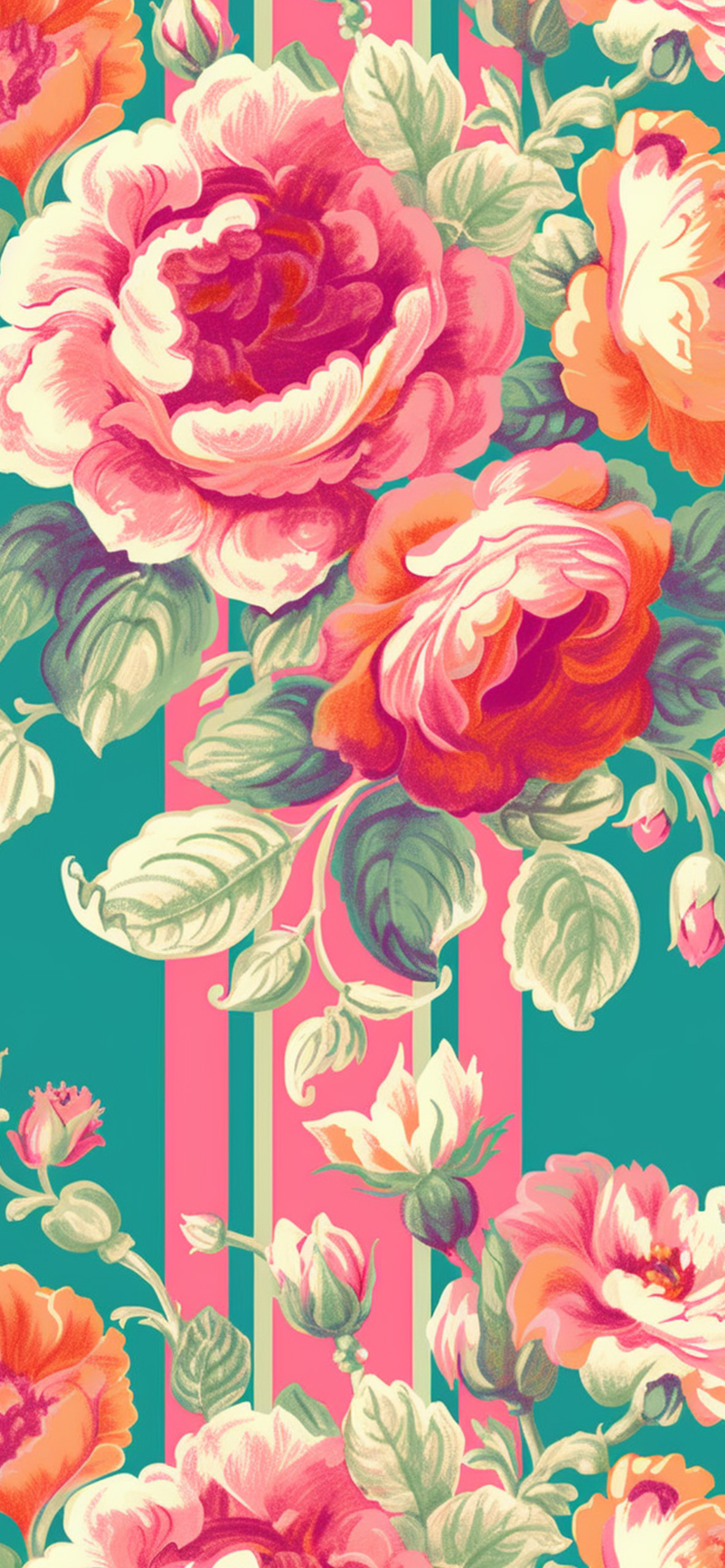 Vintage Floral Preppy Wallpaper Floral Wallpaper iPhone