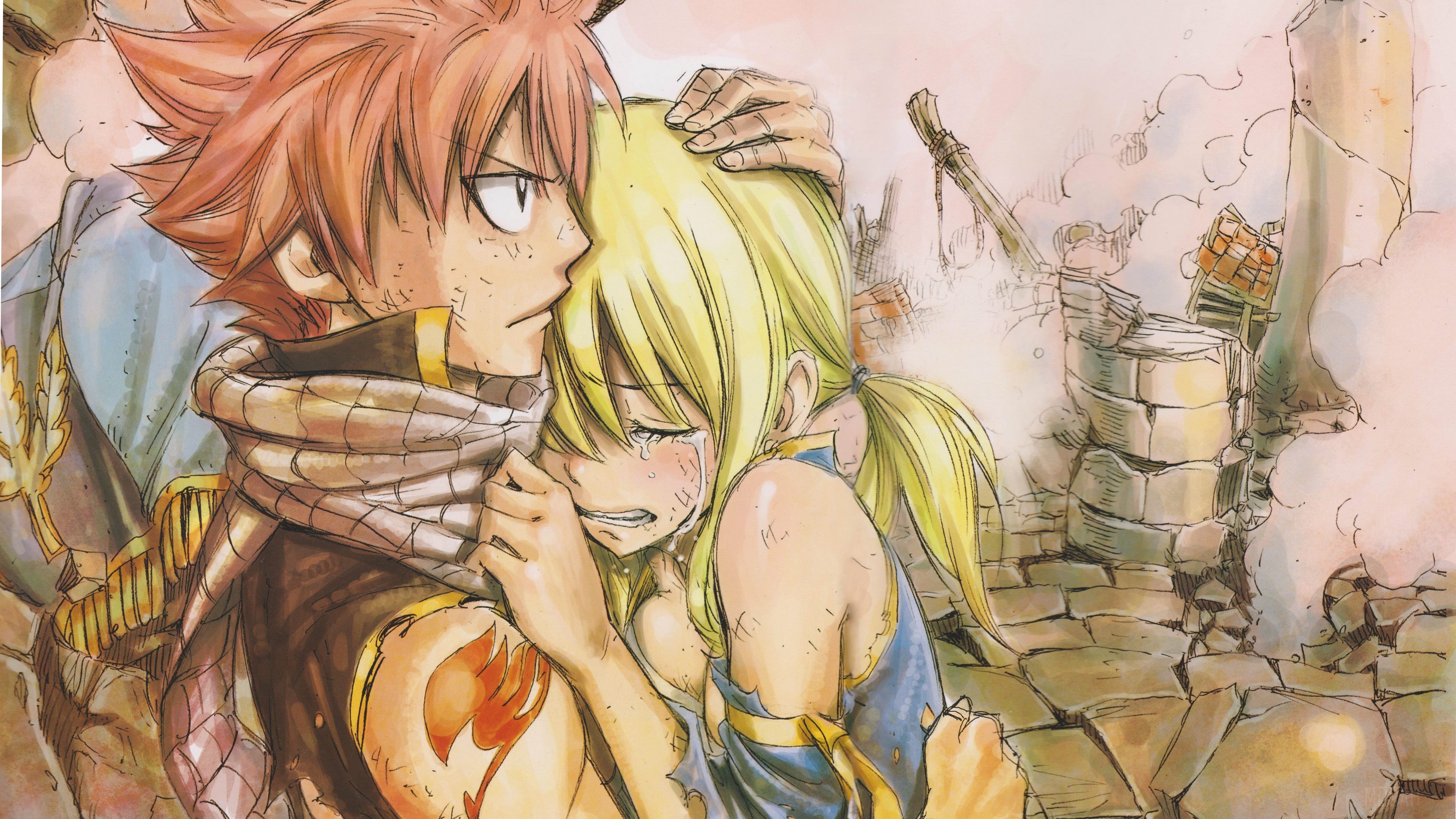 Lucy Heartfilia, NaLu, Natsu Dragneel 4k Gallery HD Wallpaper