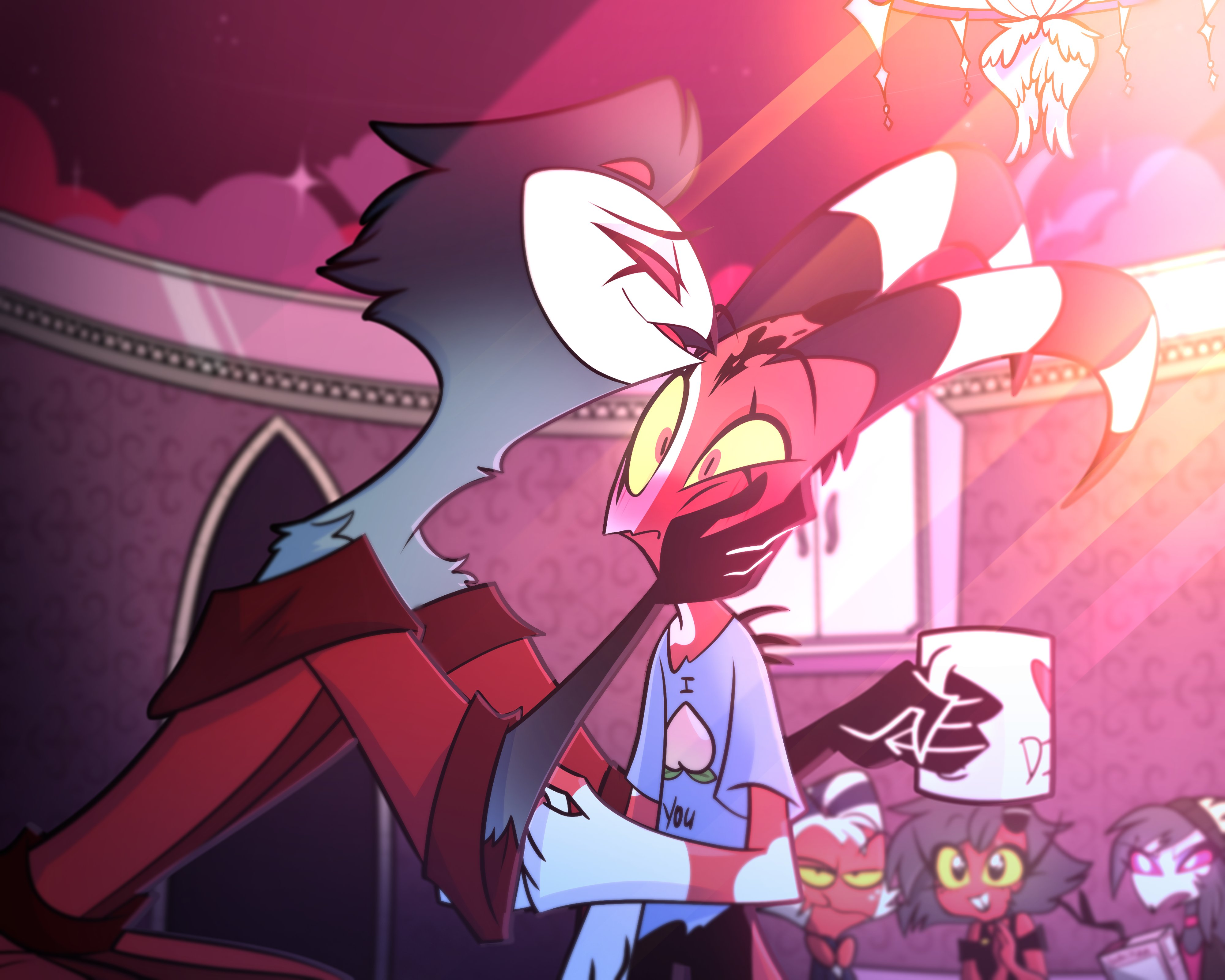 Striker (Helluva Boss) HD, Blitzo (Helluva Boss), Moxxie (Helluva Boss), Striker (Helluva Boss) Gallery HD Wallpaper