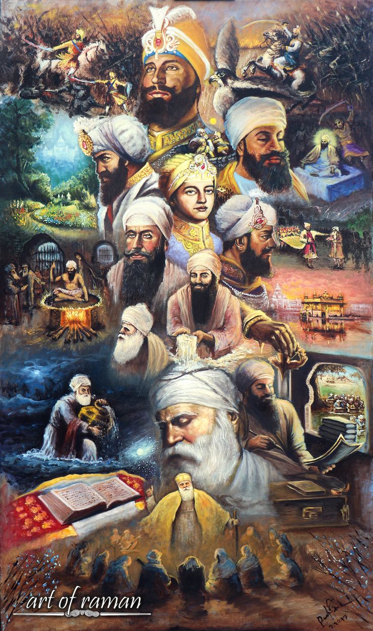 The Path oil on canvas 40x60. Guru pics, Guru hargobind, Guru nanak wallpaper