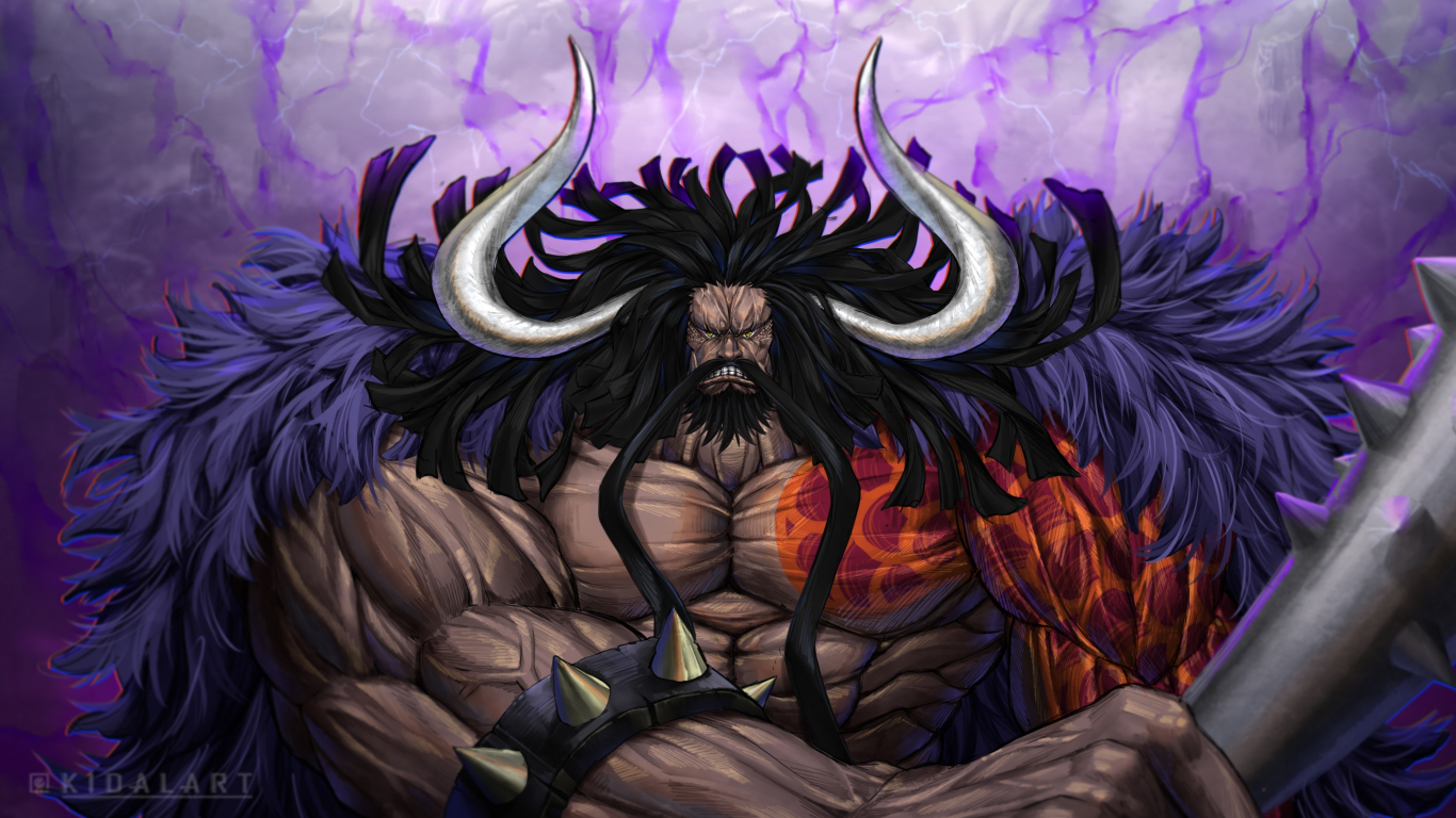 Kaido One Piece 2022 fan art wallpaper background