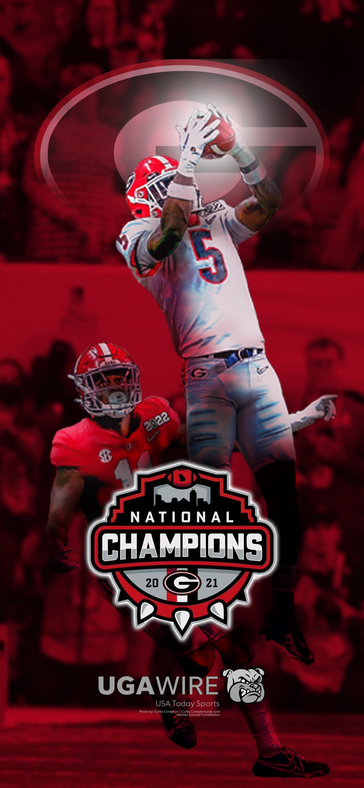 Georgia Bulldogs National Champions Downloadable Wallpaper