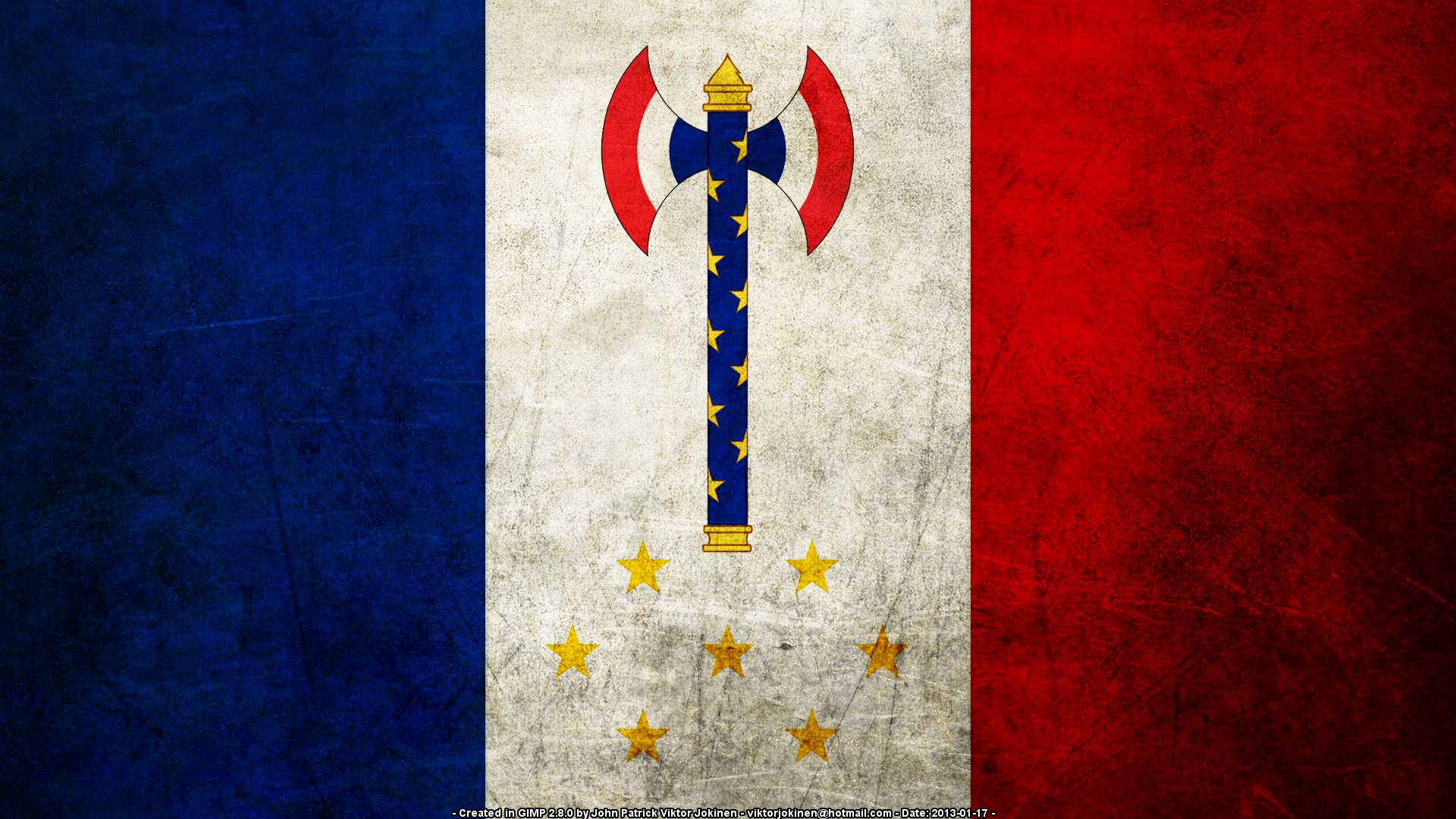 Альтернативные флаги вишистской Франции