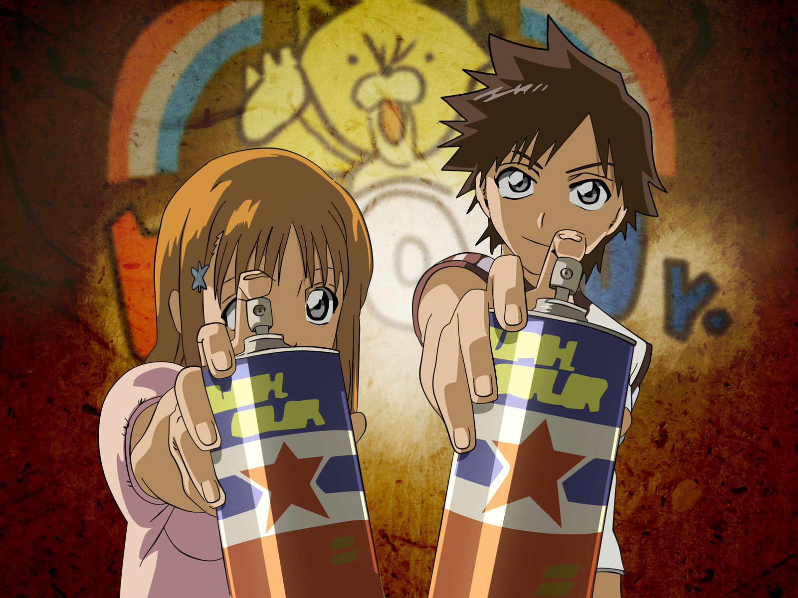 HD desktop wallpaper: Anime, Bleach, Orihime Inoue, Tatsuki Arisawa download free picture