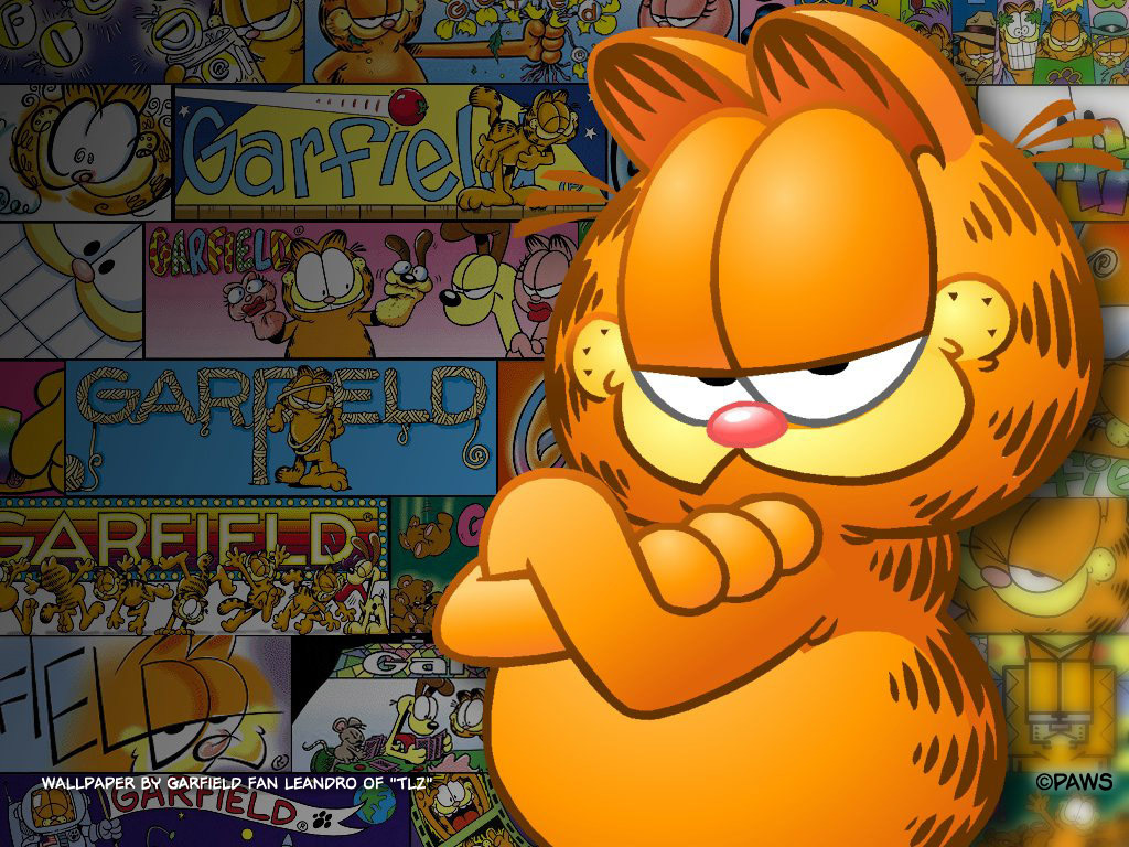 Funny Garfield Wallpaper