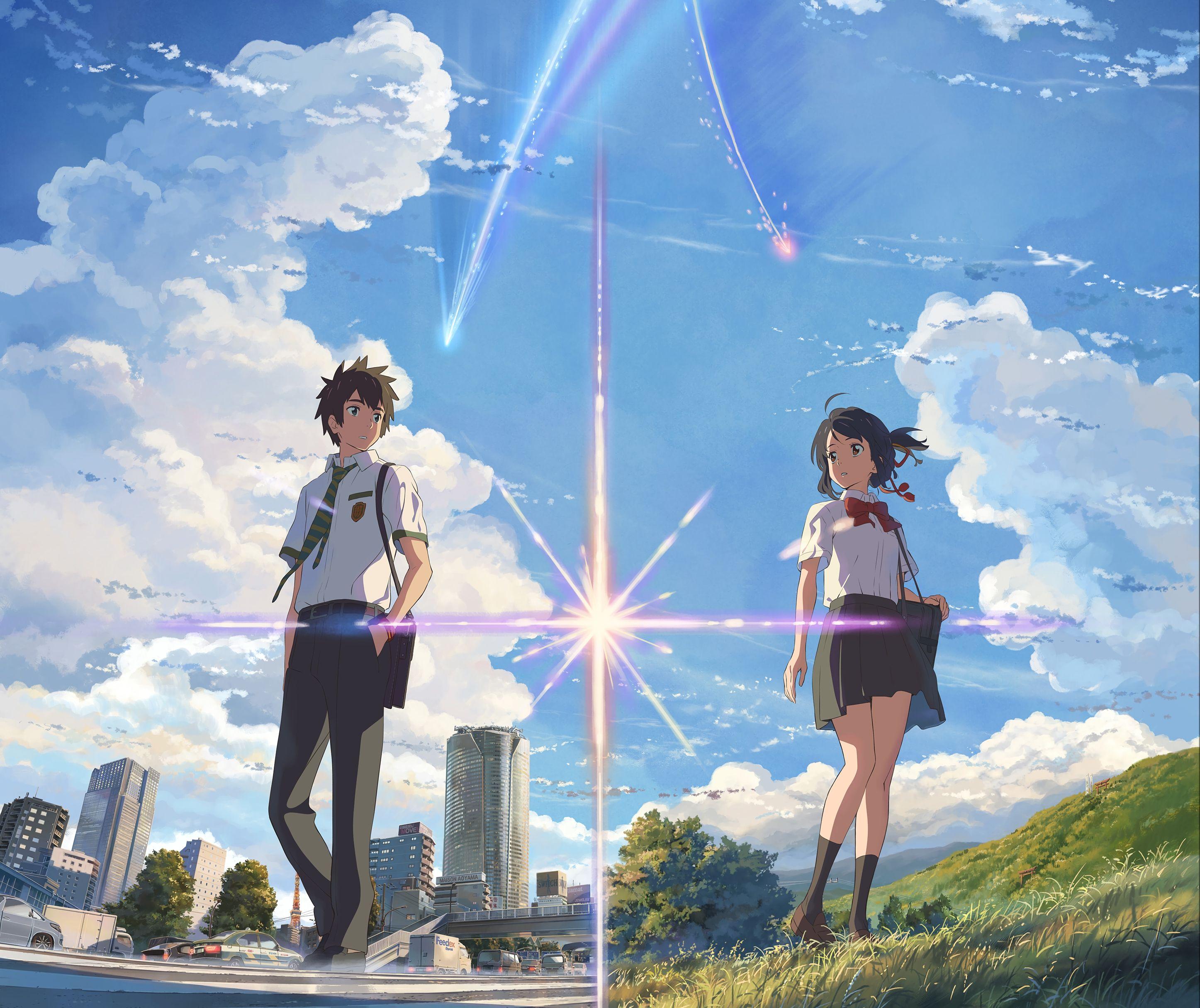 kimi no na wa. drawn by whdd